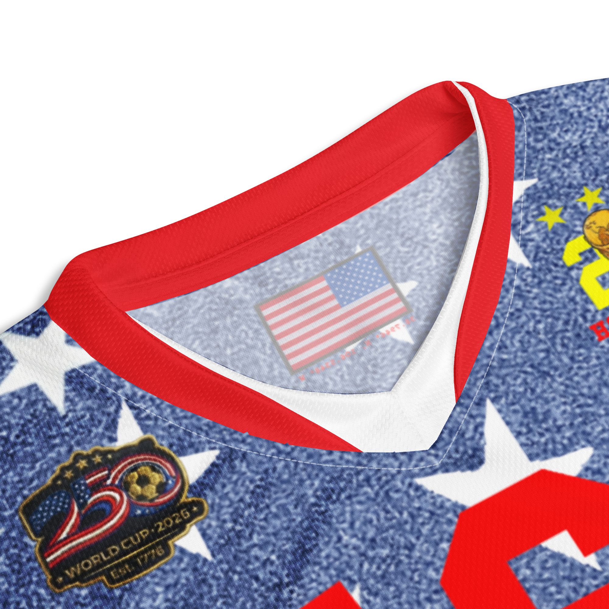 1994 Denim Stars USA Home Soccer Jersey