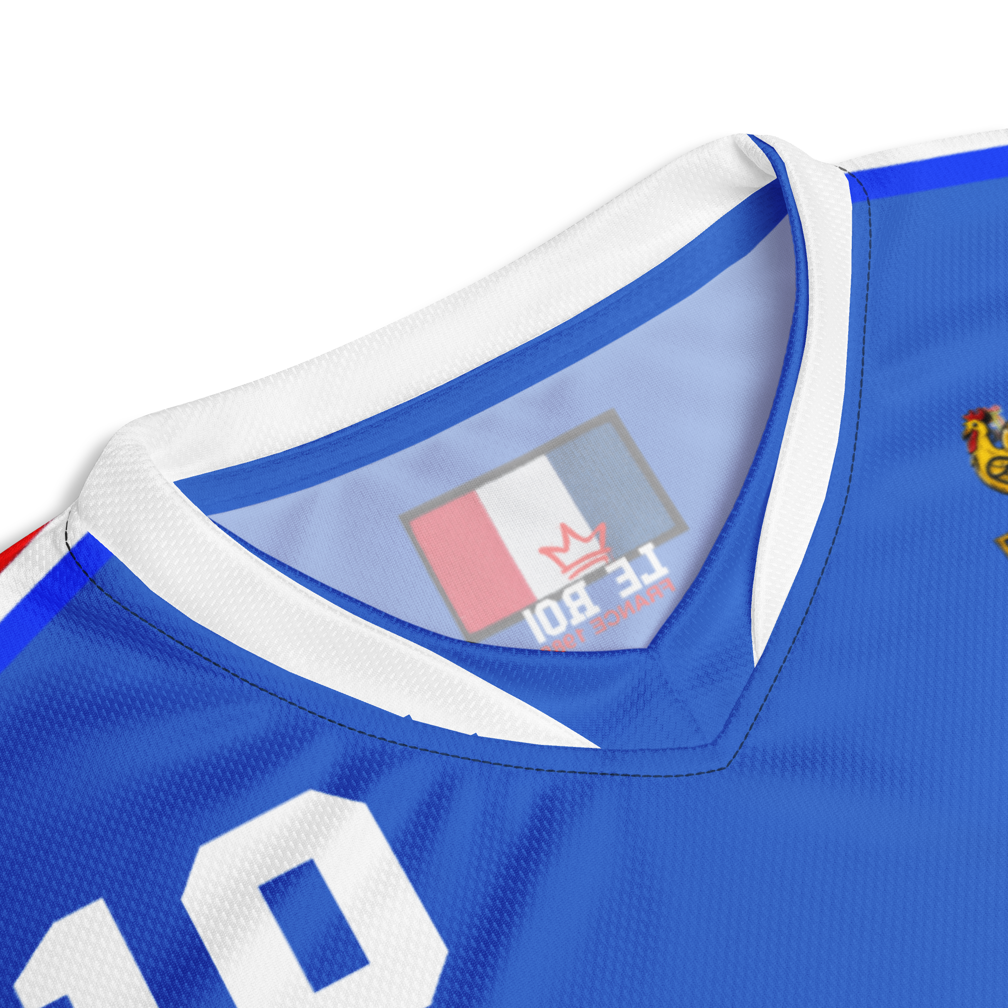 France 1988 'No Drug' Soccer Jersey
