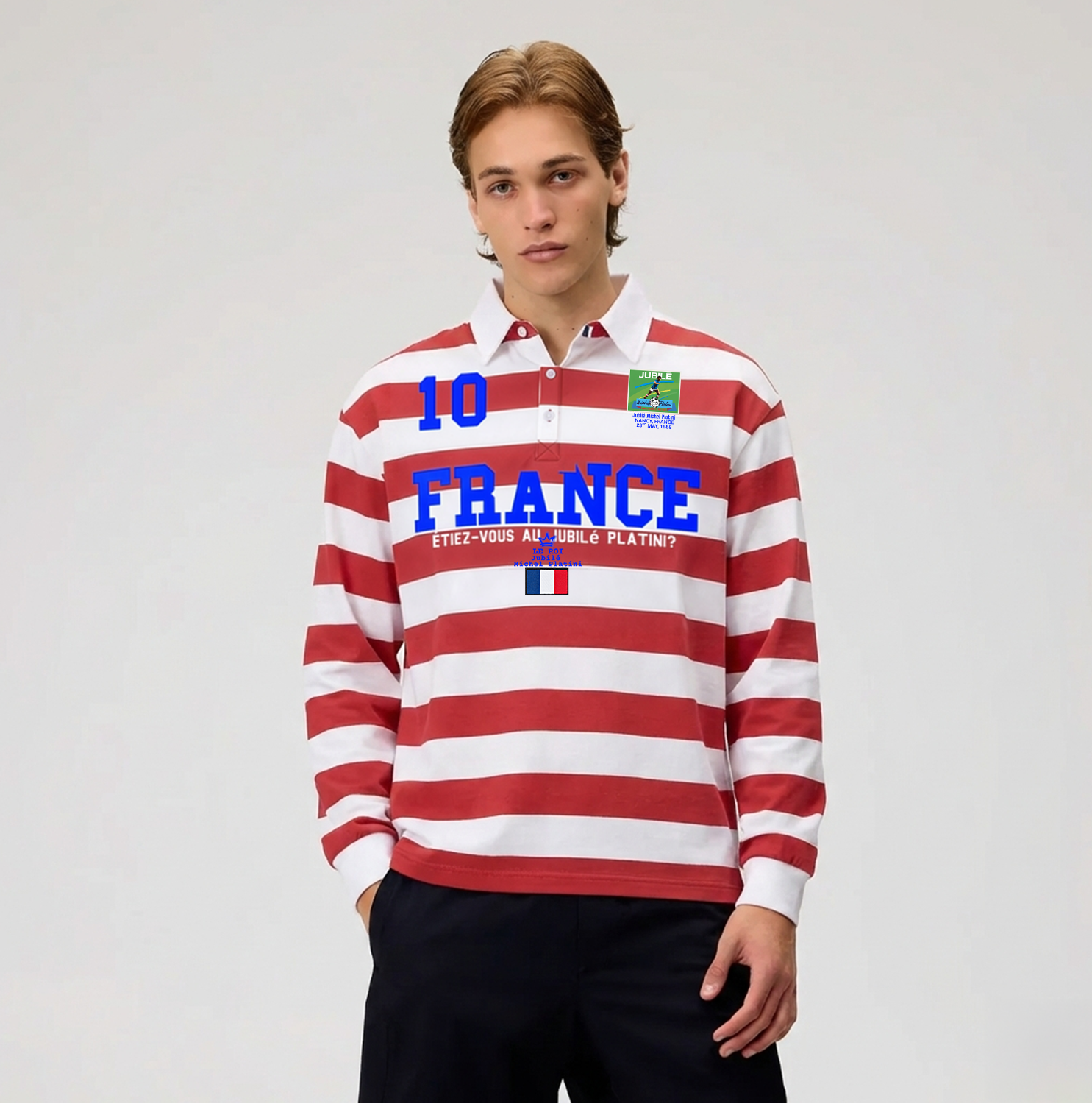 Plantini 'No Drug' France Rugby Polo