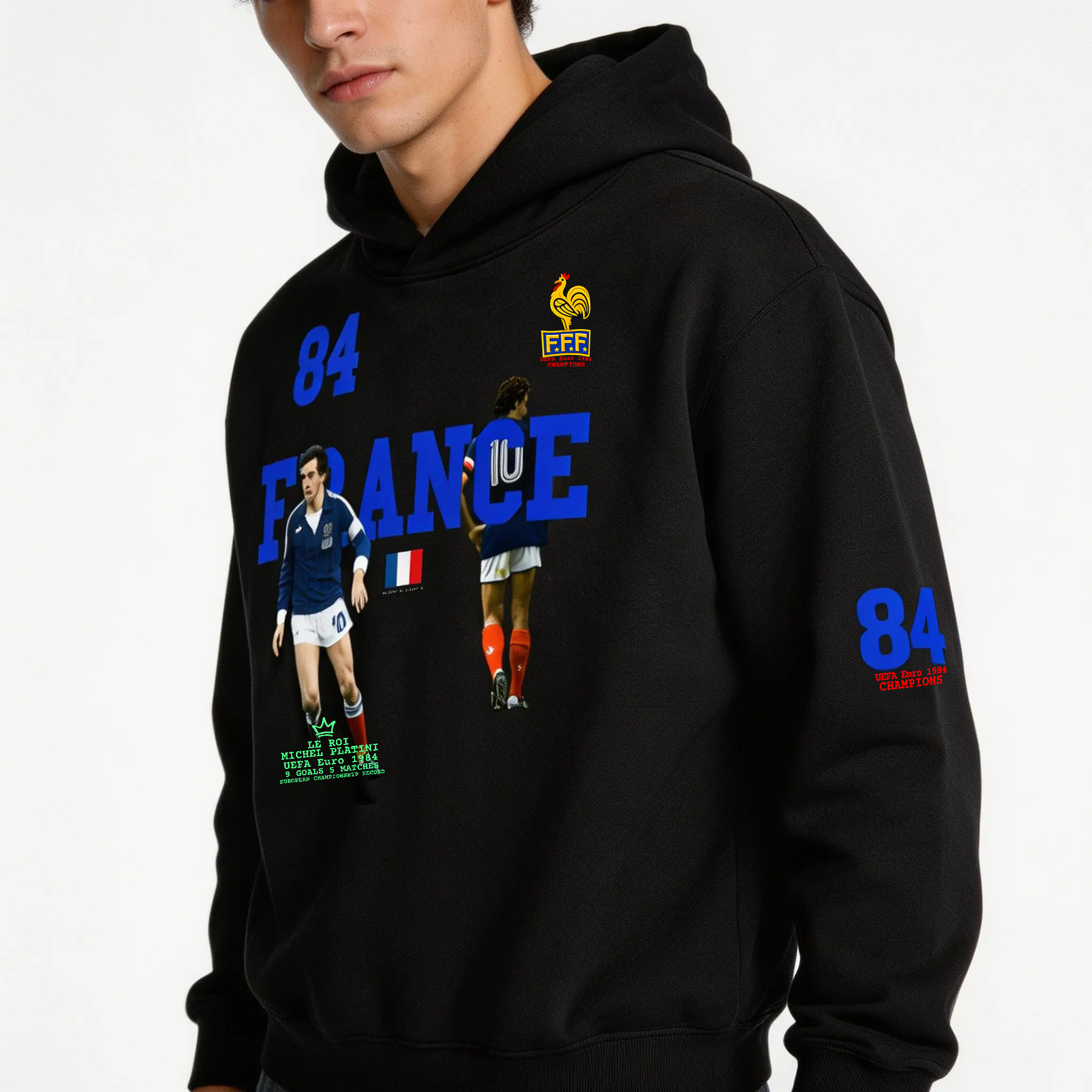 Plantini France 1984 EURO Champions Hoodie