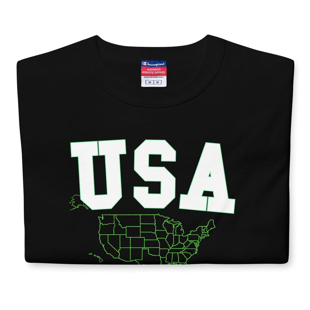 Global Football 2026 USA Flags Tee