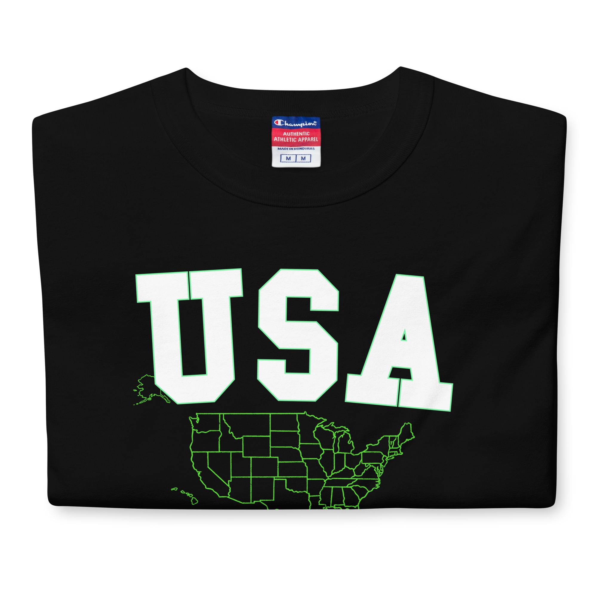 Global Football 2026 USA Flags Tee