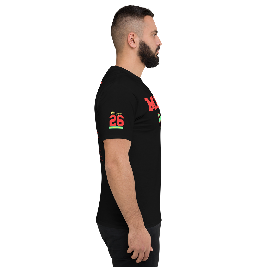 Global Football 2026 Mexico Flag Tee