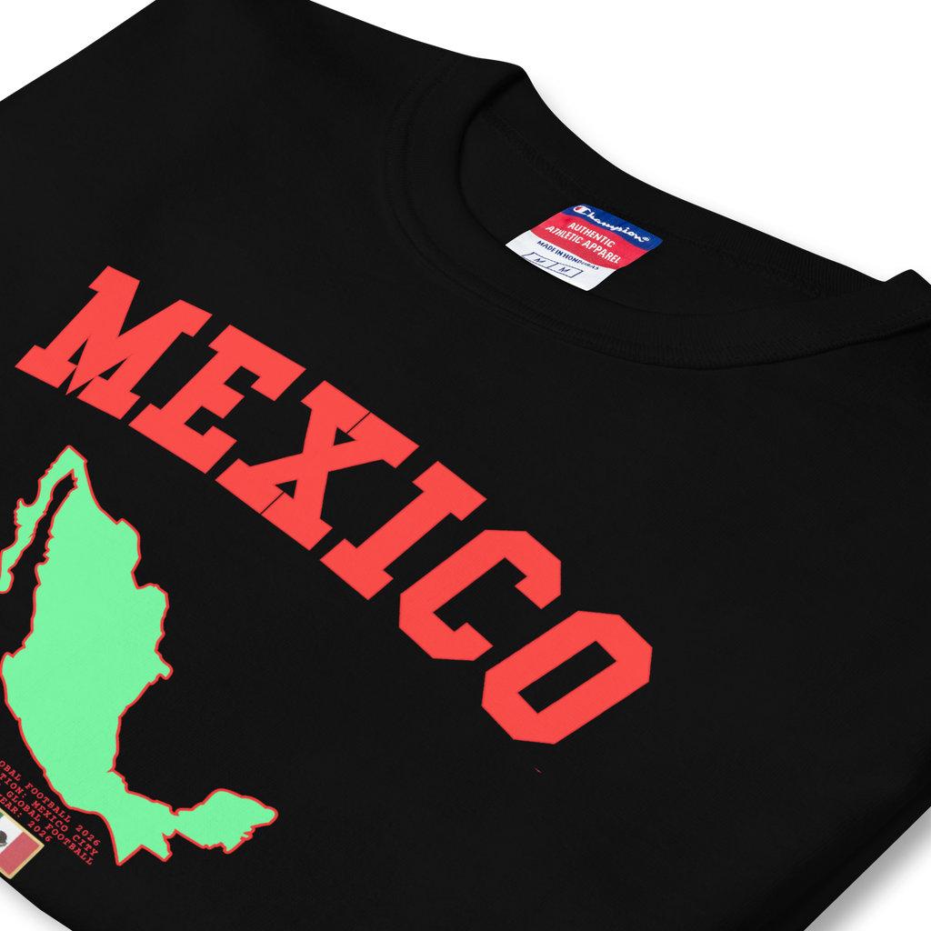 Global Football 2026 Mexico Flag Tee