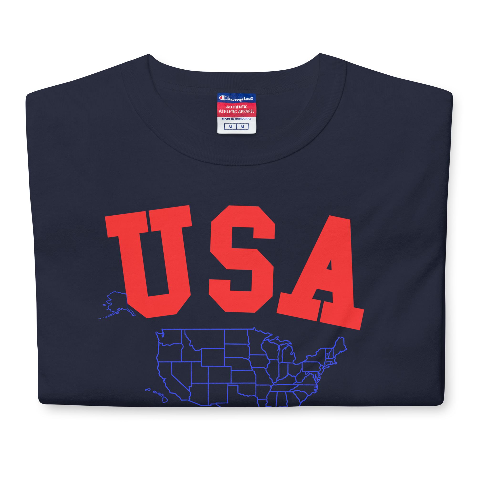 Global Football 2026 USA Flags Tee