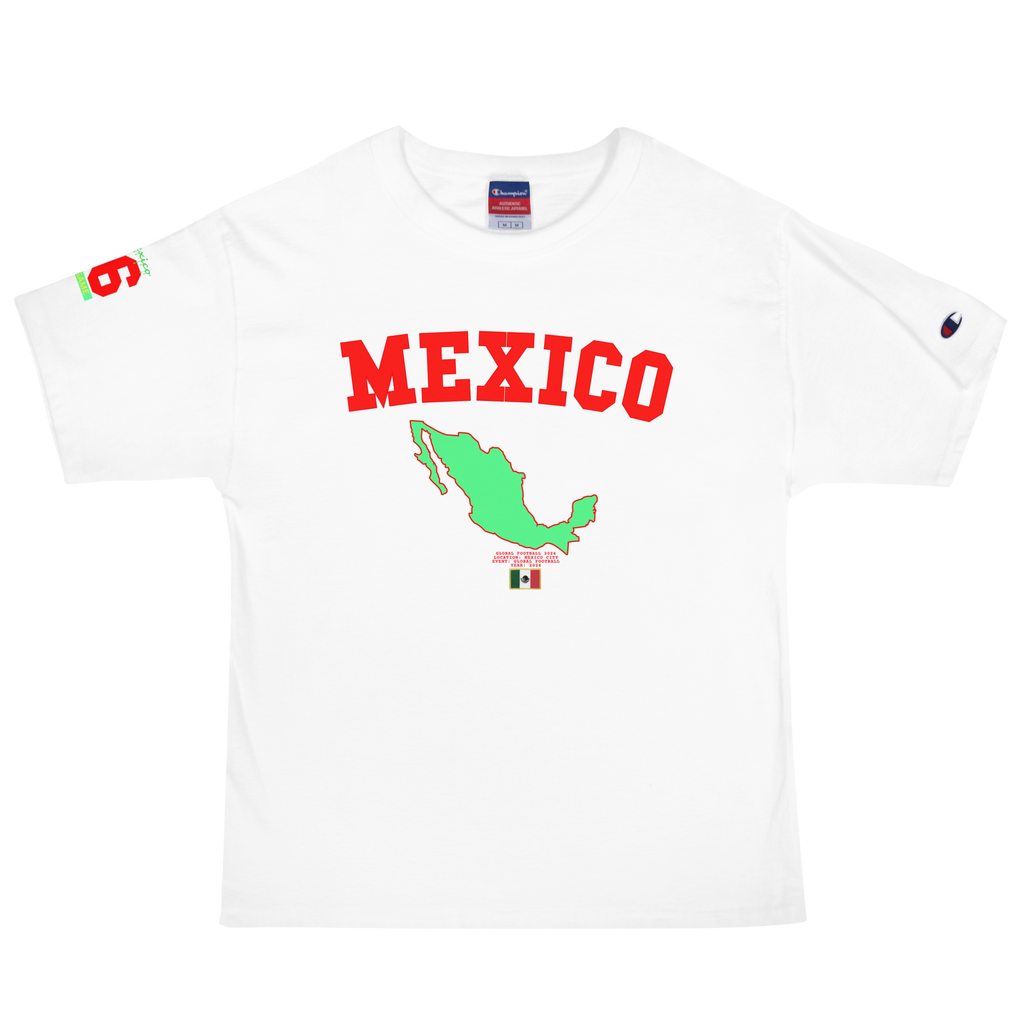 Global Football 2026 Mexico Flag Tee