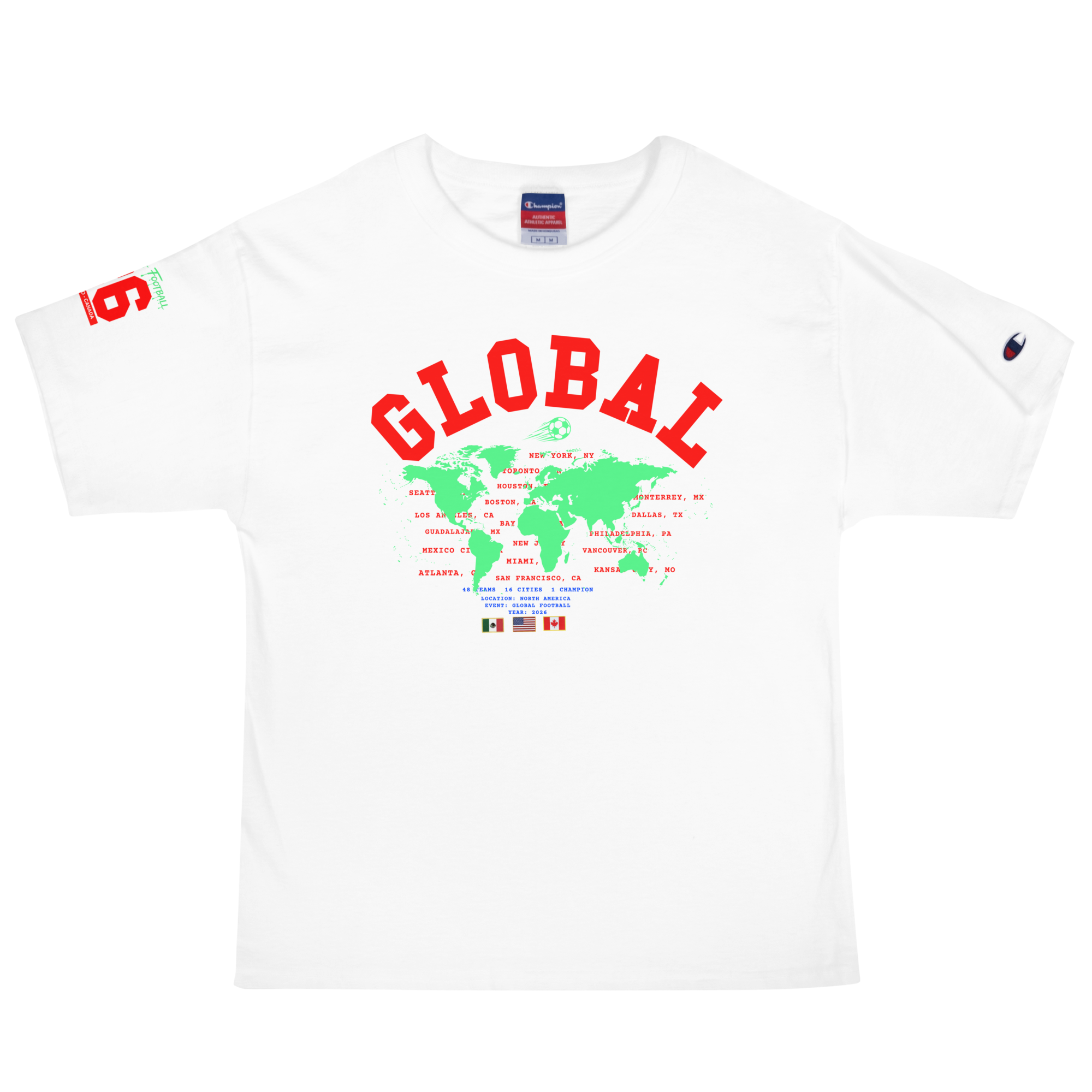 Global Football 2026 Falgs Tee