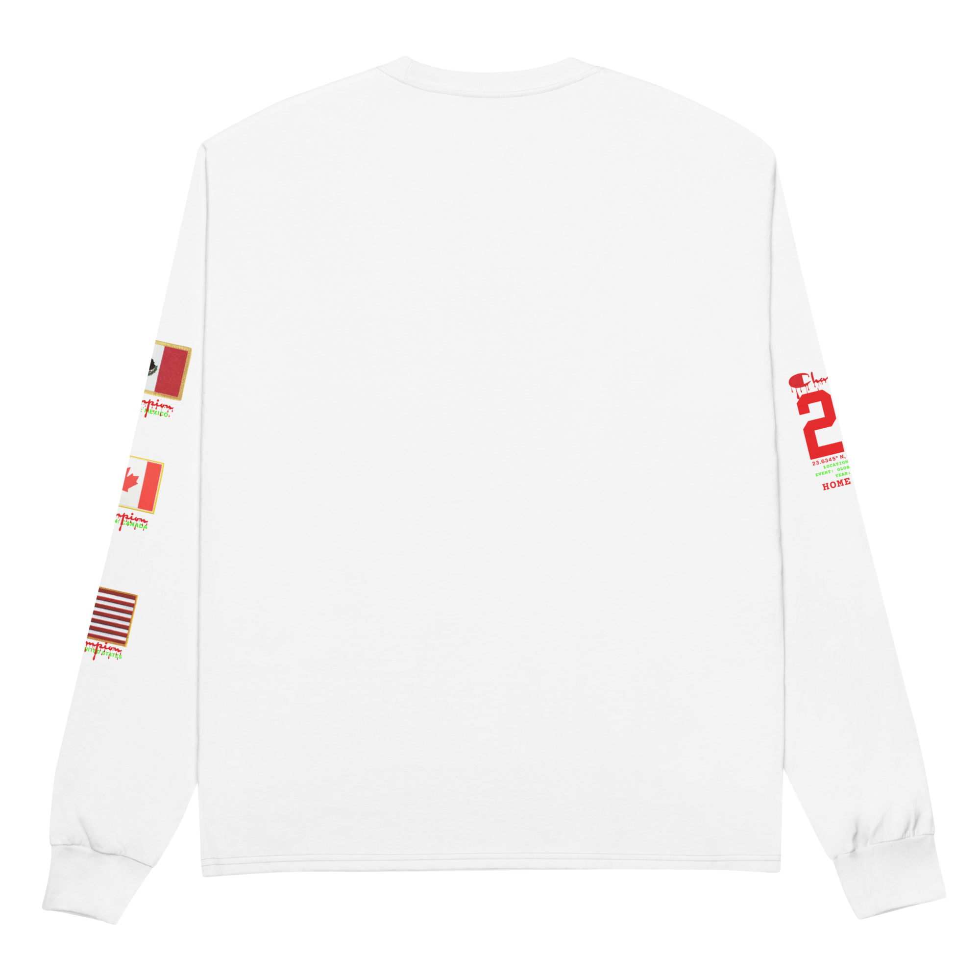 MEXICO Champion World Cup Flag Long Sleeve