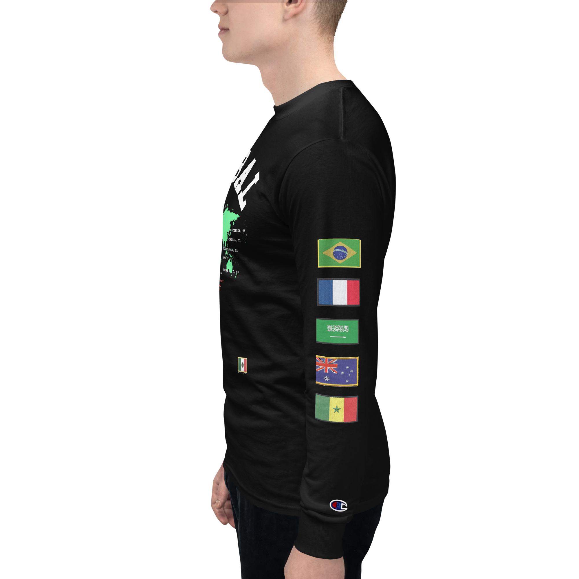 Global Football 2026 Flags Long Sleeve