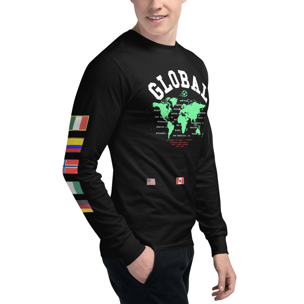 Global Football 2026 Flags Long Sleeve