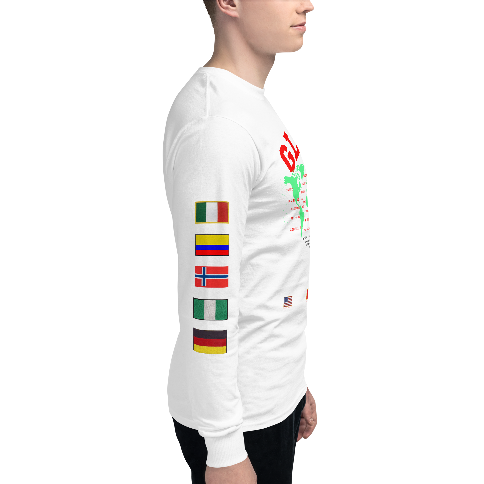 Global Football 2026 Flags Long Sleeve
