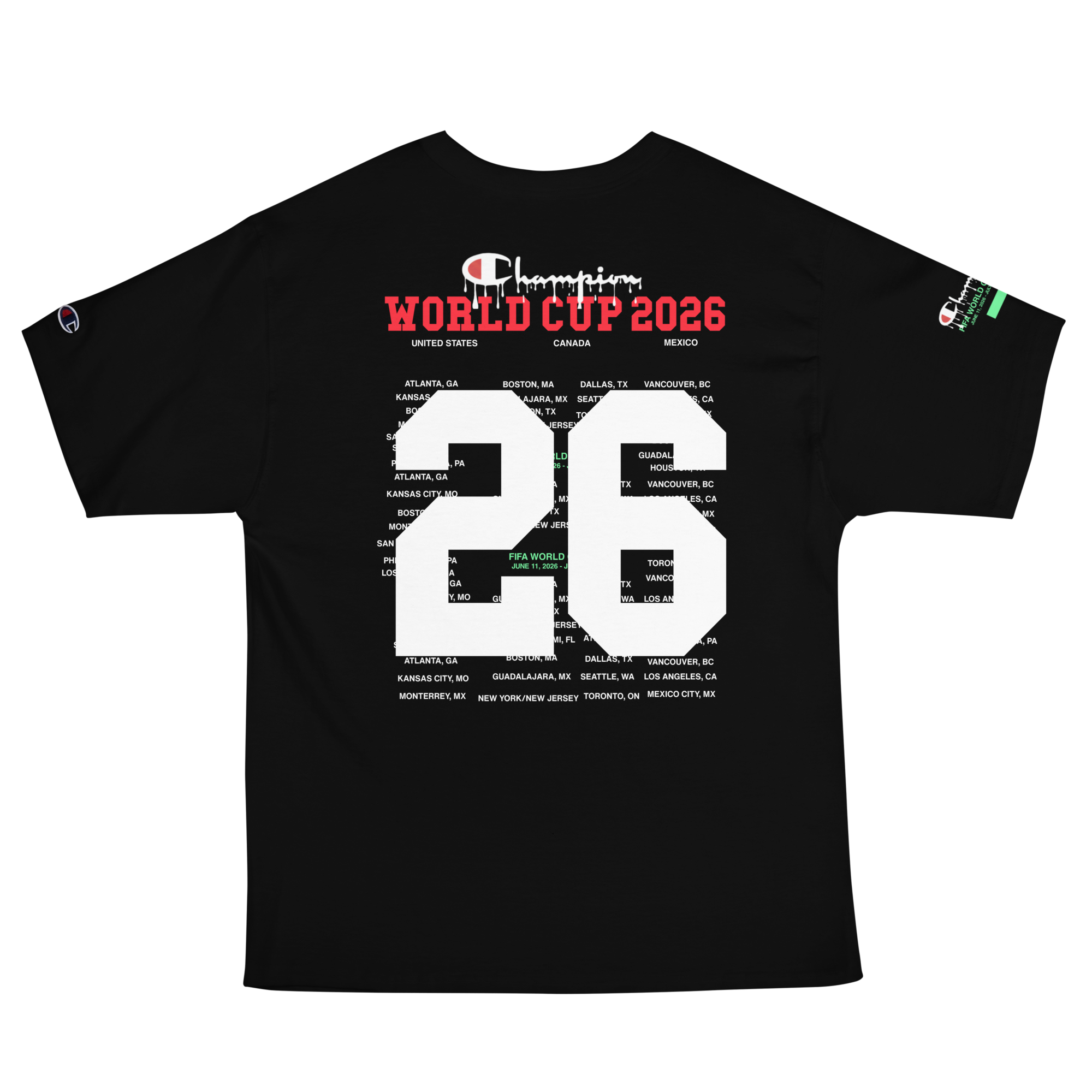 2026 Global World Cup Champion Tee