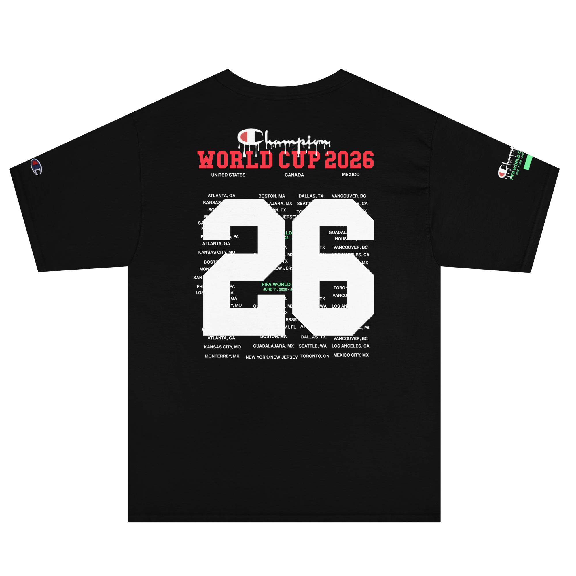 2026 Global World Cup Champion Tee