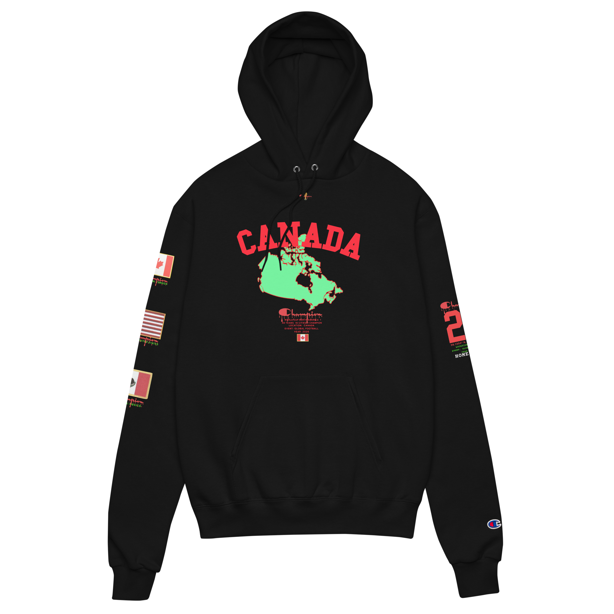 2026 World Cup Canada Champion  Hoodie