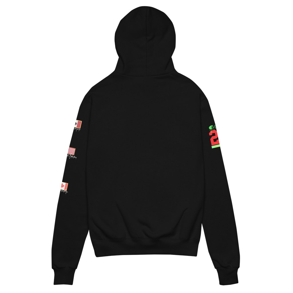 Global Football 2026 Mexico Flag Hoodie