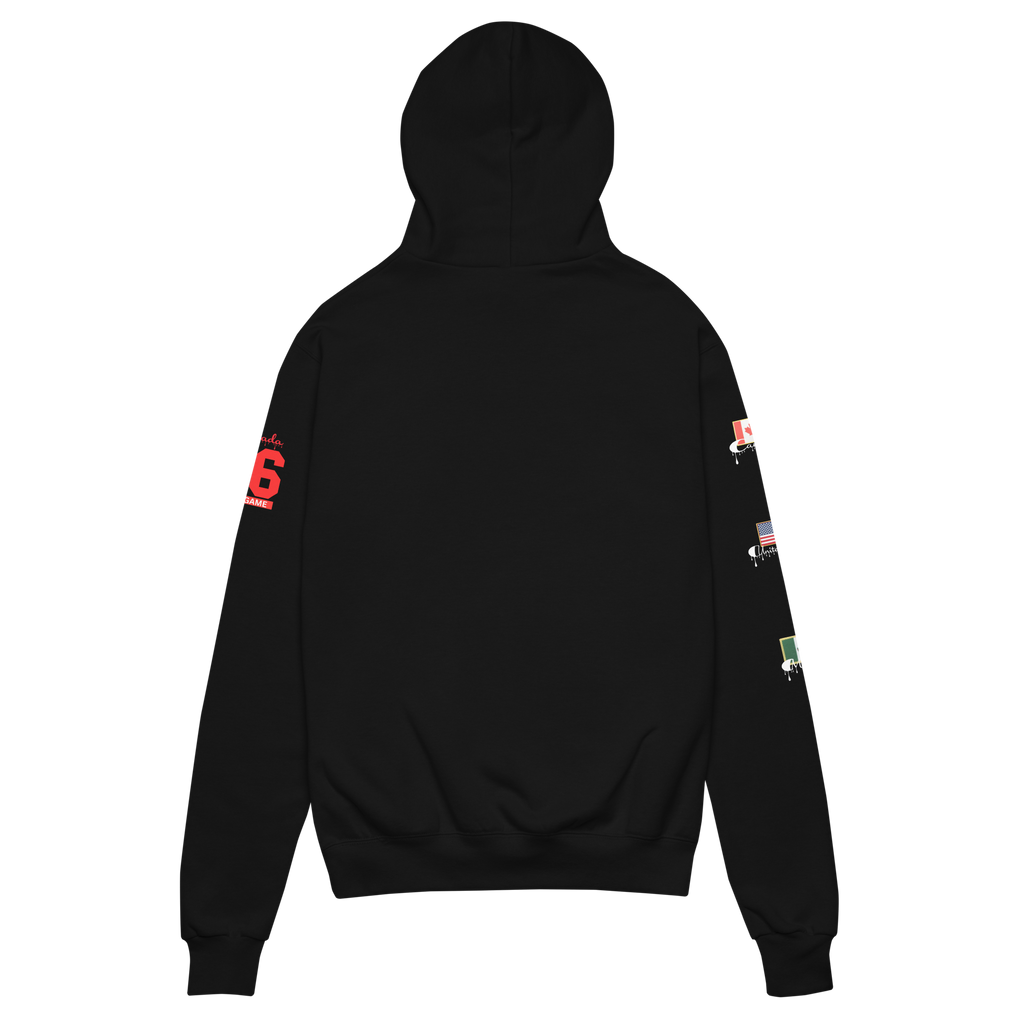 Global Football 2026 Canada Flags Hoodie