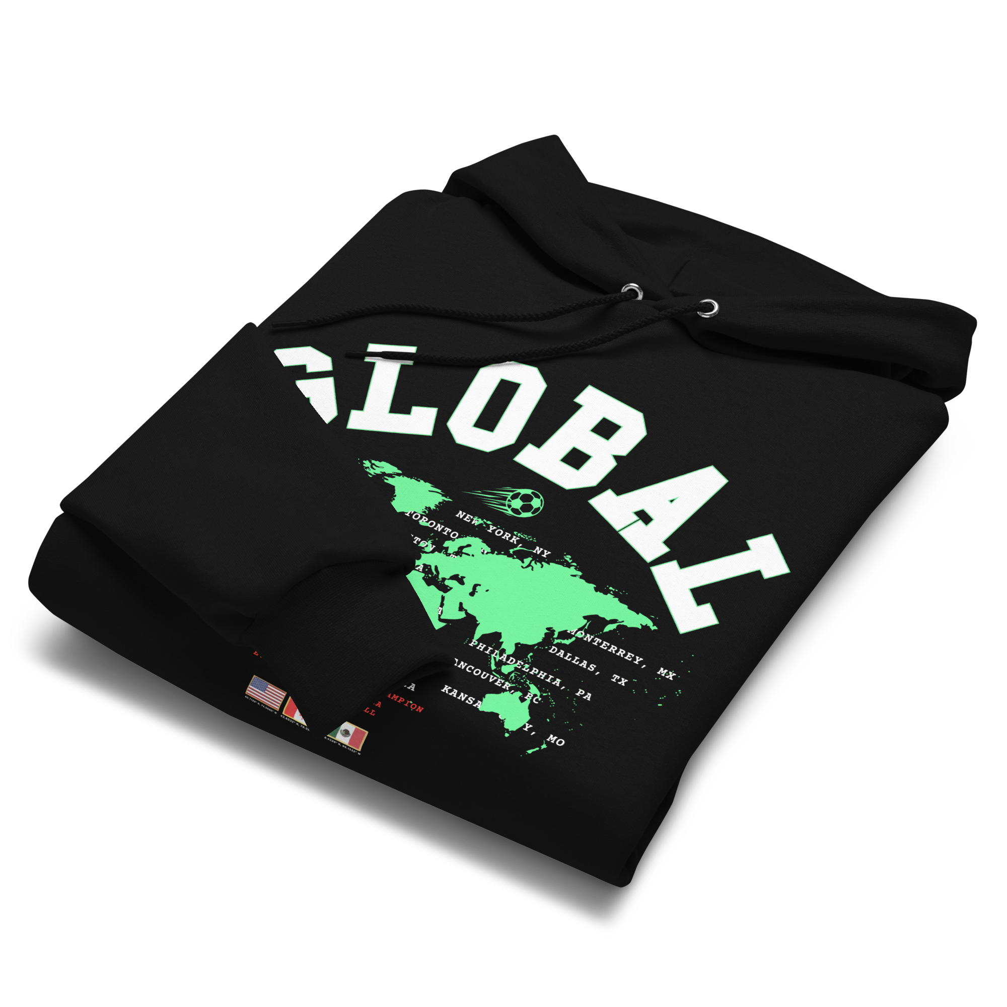 Global Football 2026 Flag Hoodie