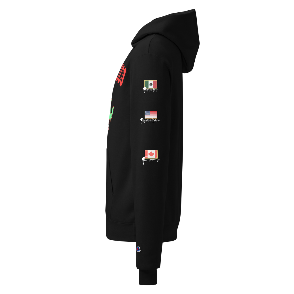 Global Football 2026 Mexico Flag Hoodie
