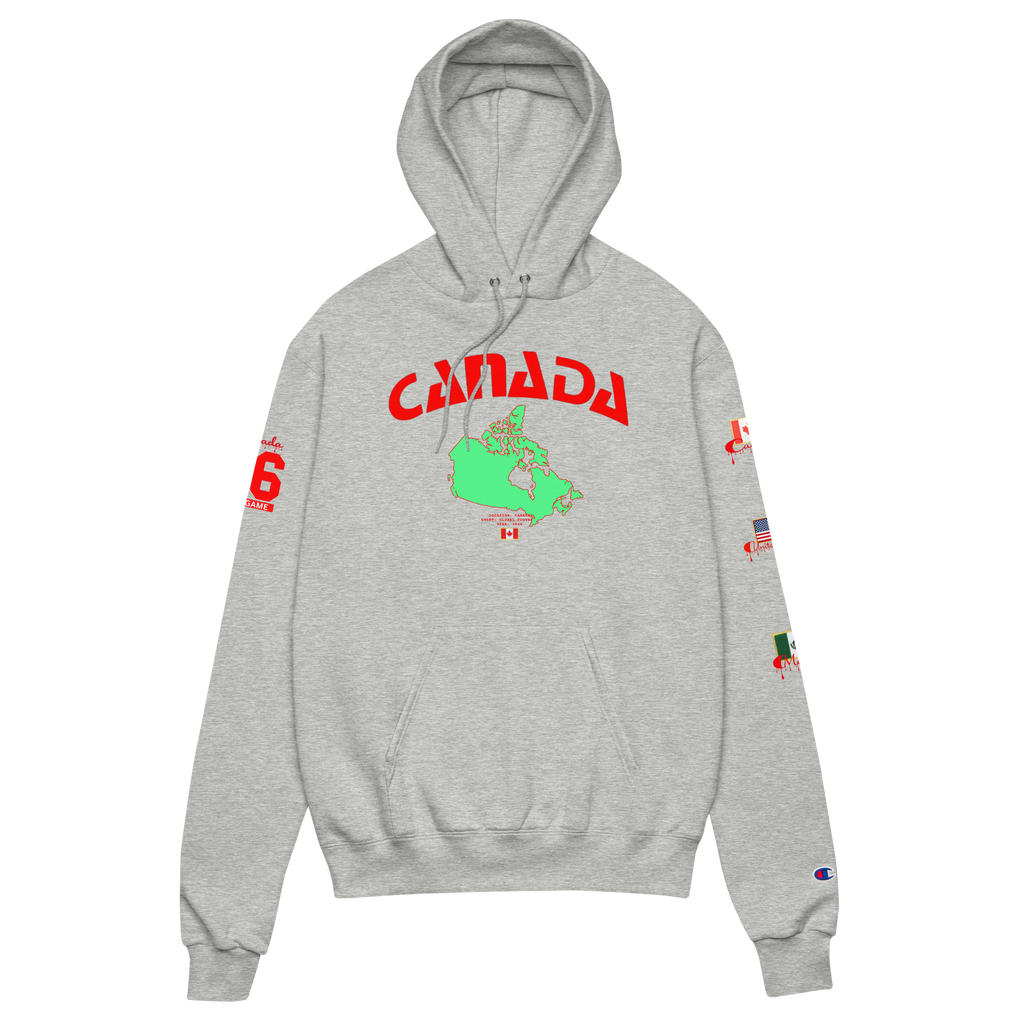 Global Football 2026 Canada Flags Hoodie
