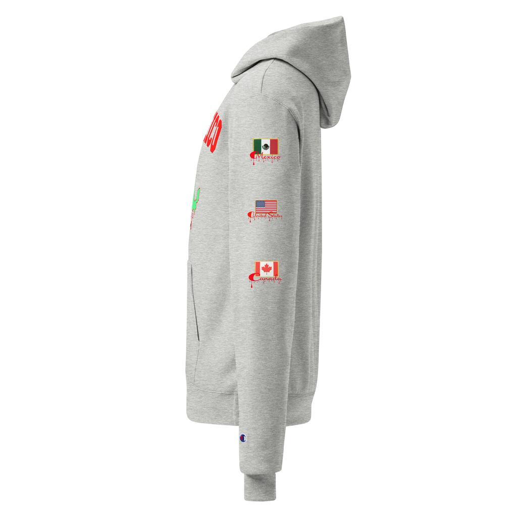 Global Football 2026 Mexico Flag Hoodie