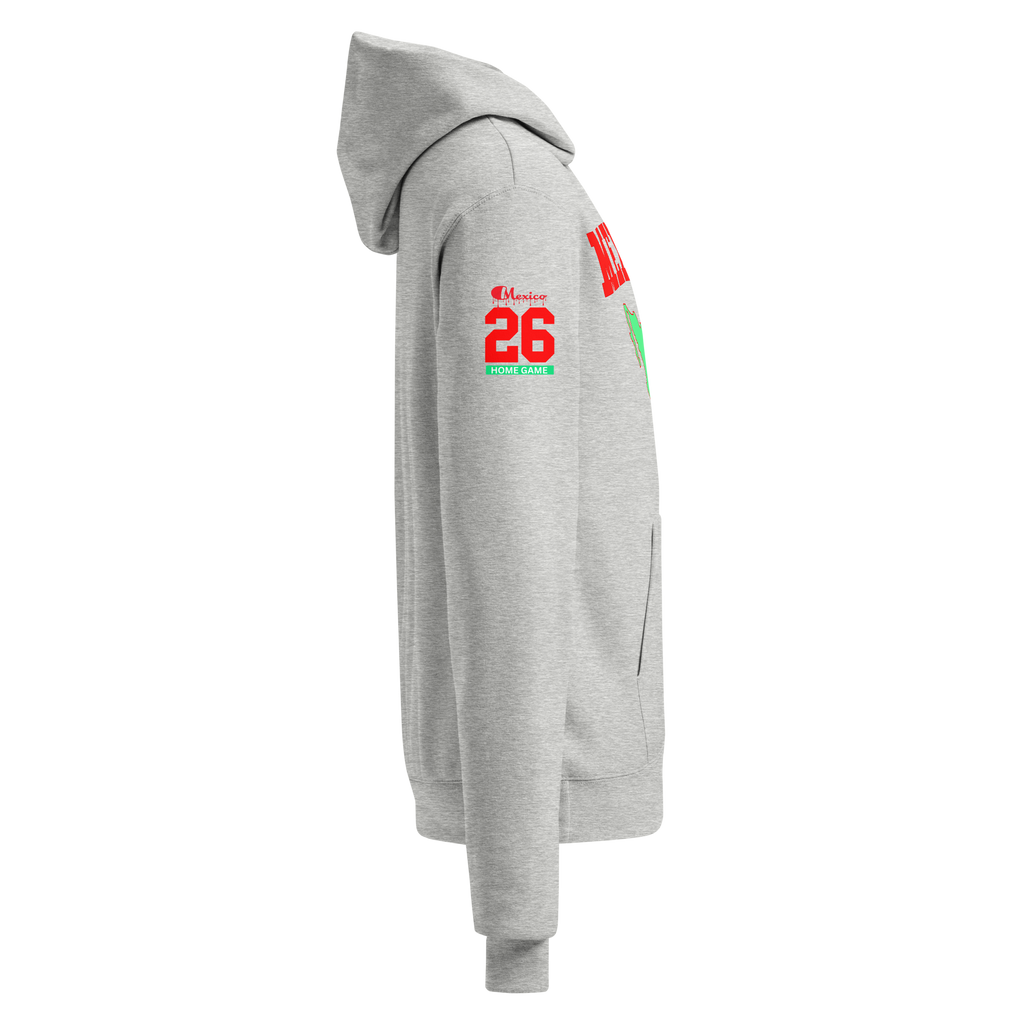 Global Football 2026 Mexico Flag Hoodie