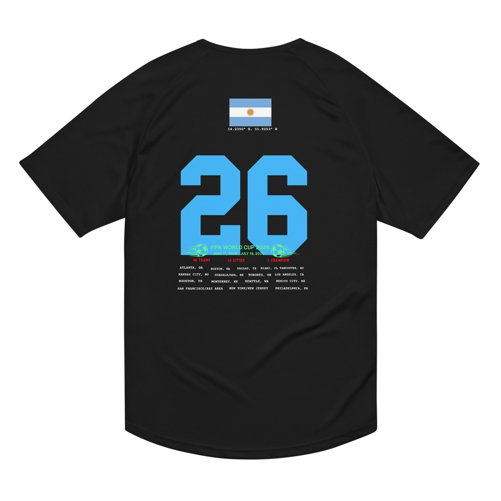 Argentina 2026 World Cup 2026 Streetwear Soccer Jersey