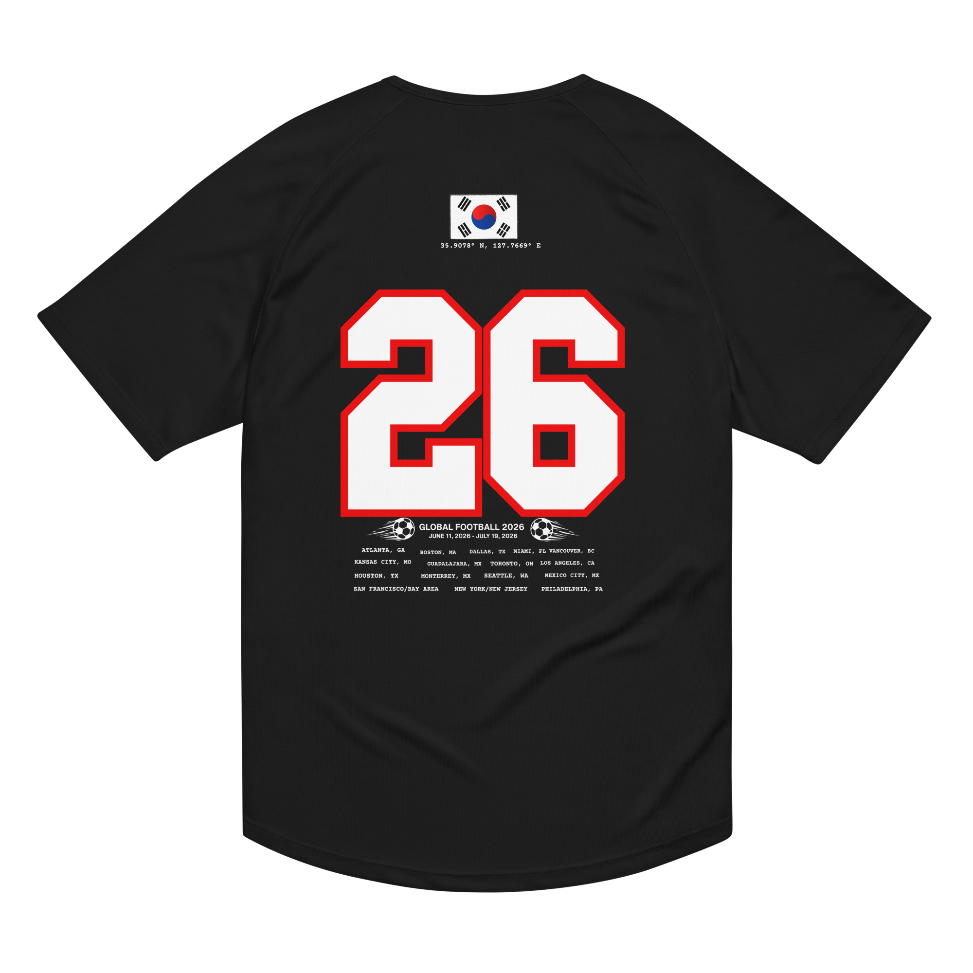 South Korea 2026 Streetwear Soccer Jersey
