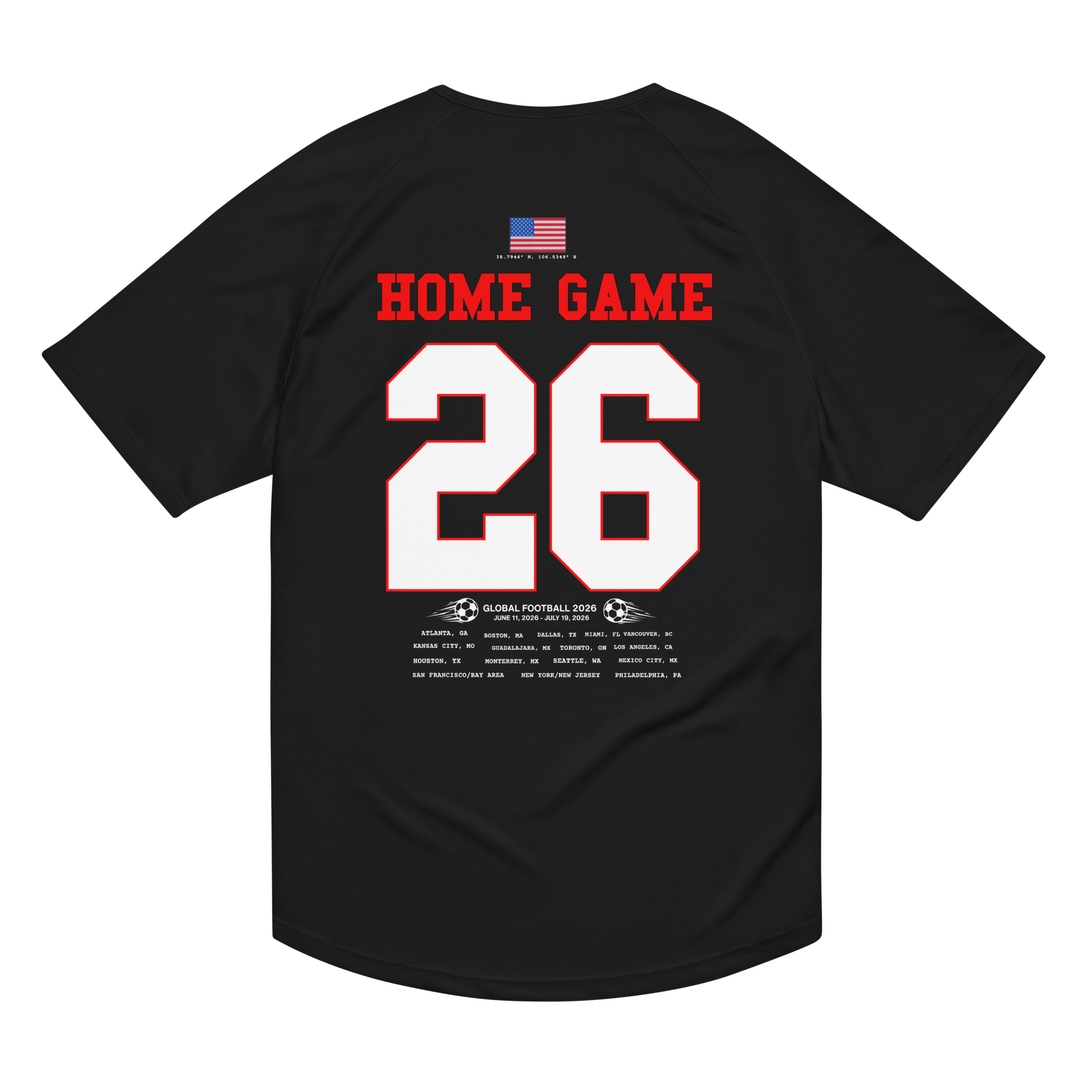 ATLANTA Host City 2026 Streetwear Soccer Jersey