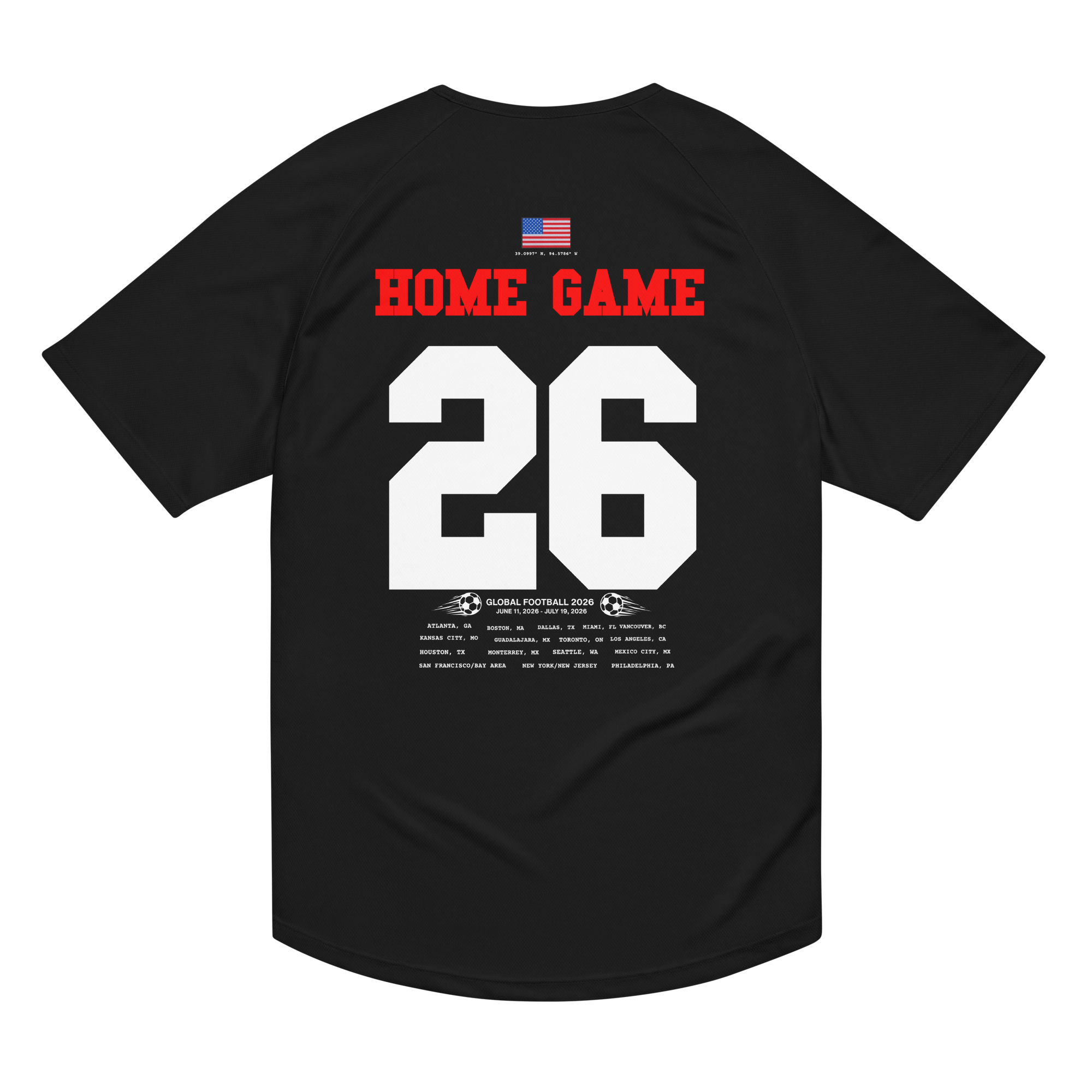 Kansas City Host City 2026 Streetwear Soccer Jersey