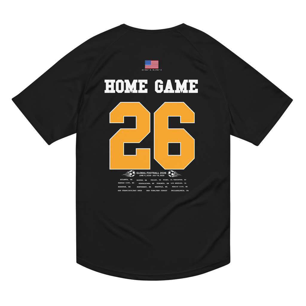 HOUSTON Host City 2026 Streetwear Soccer Jersey