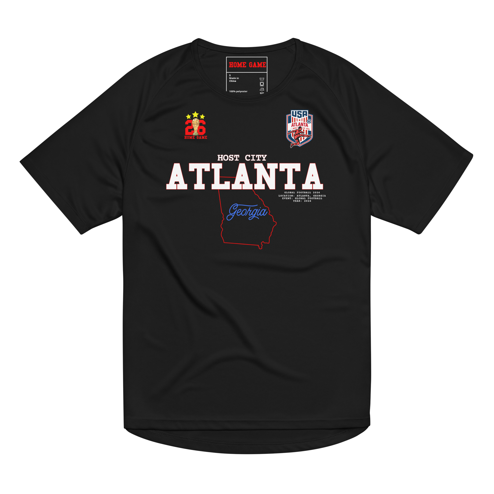 ATLANTA Host City 2026 Streetwear Soccer Jersey