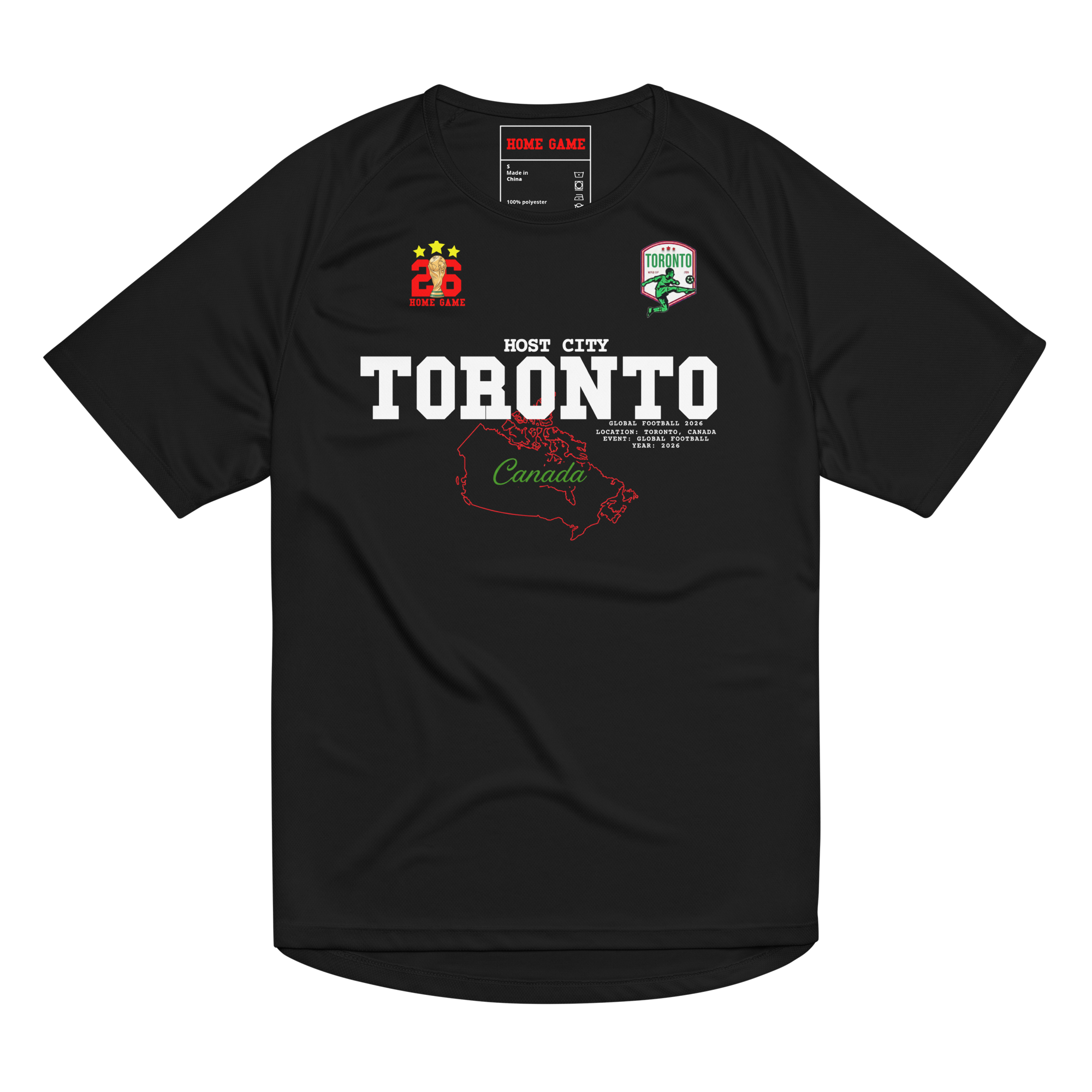 TORONTO 2026 Host City Streetwear Soccer Jersey