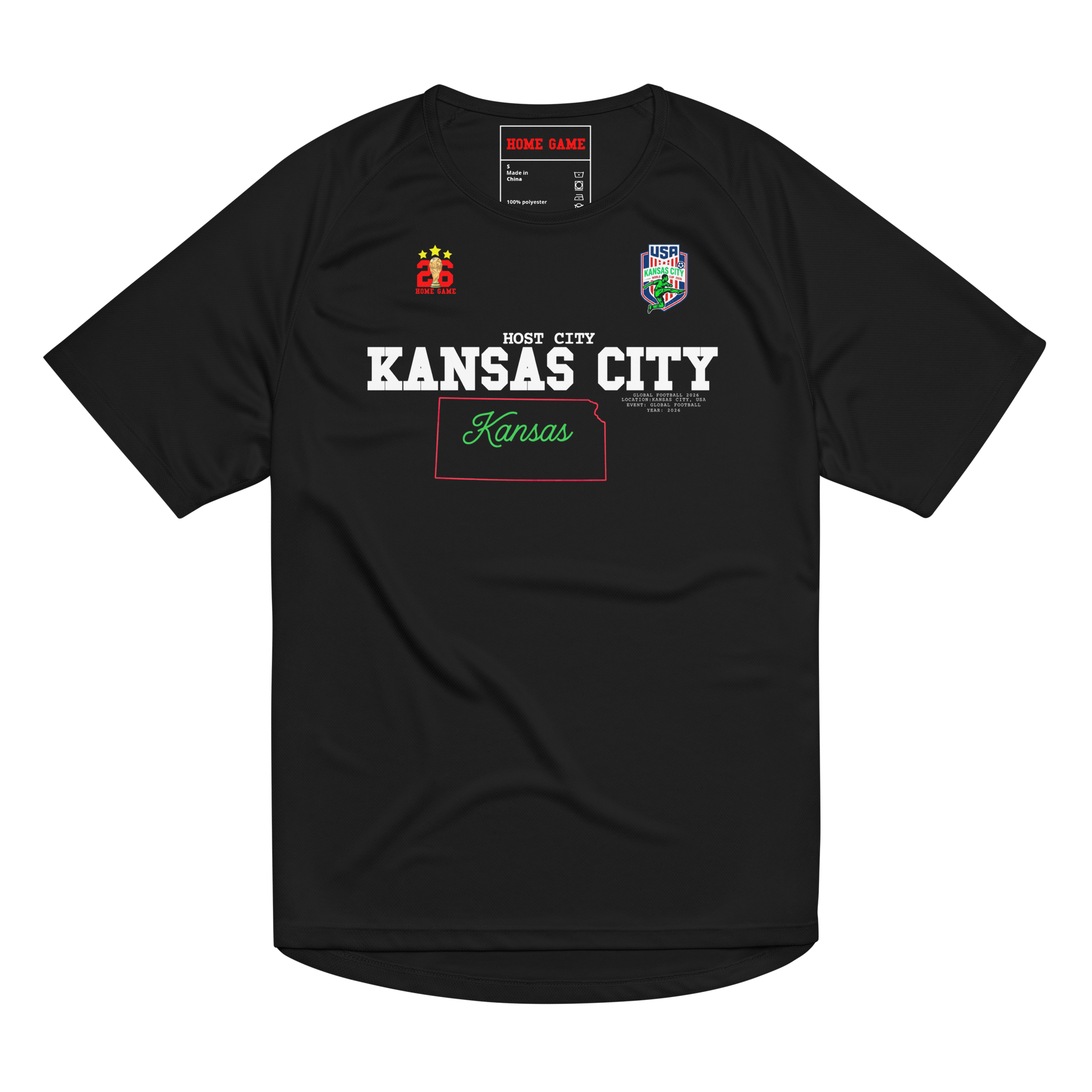 Kansas City Host City 2026 Streetwear Soccer Jersey