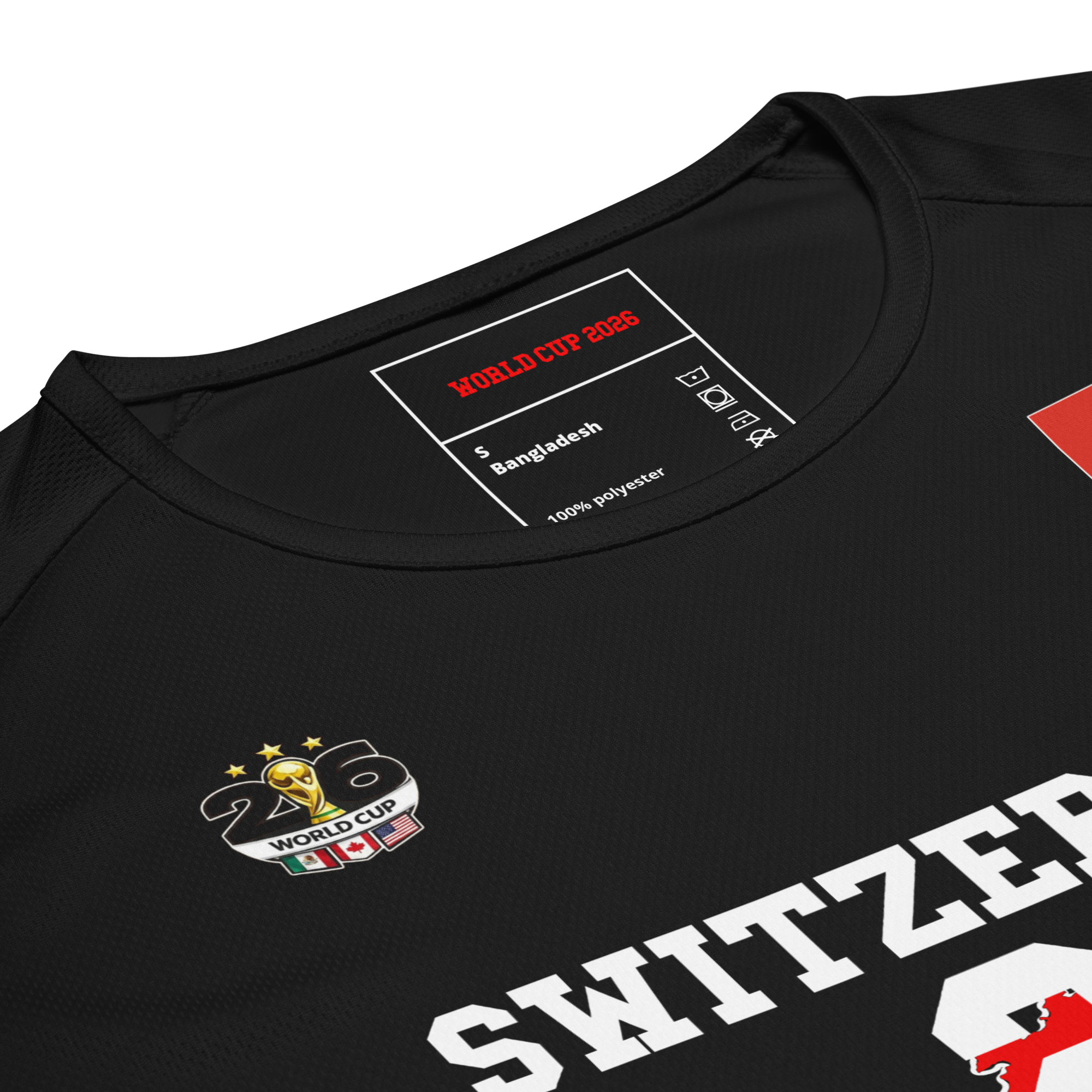 SWITZERLAND 2026 World Cup Streetwear Soccer Jersey