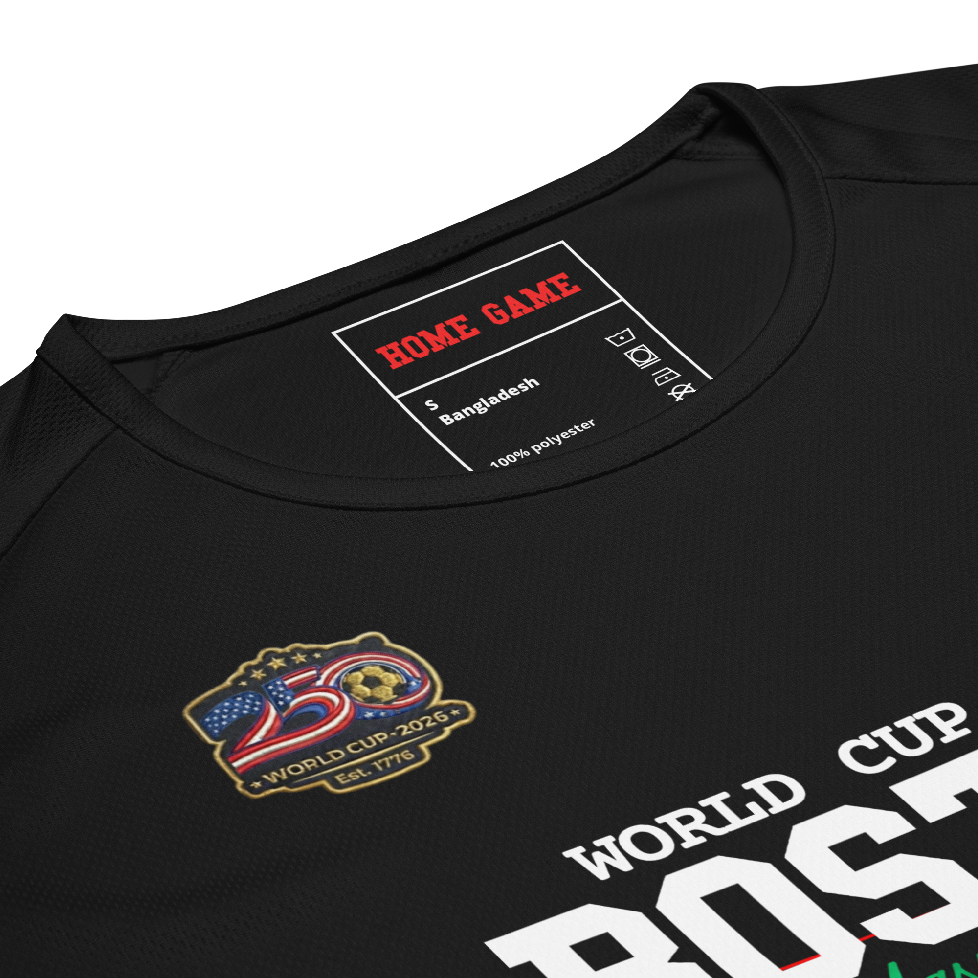 BOSTON World Cup 2026 Streetwear Soccer Jersey