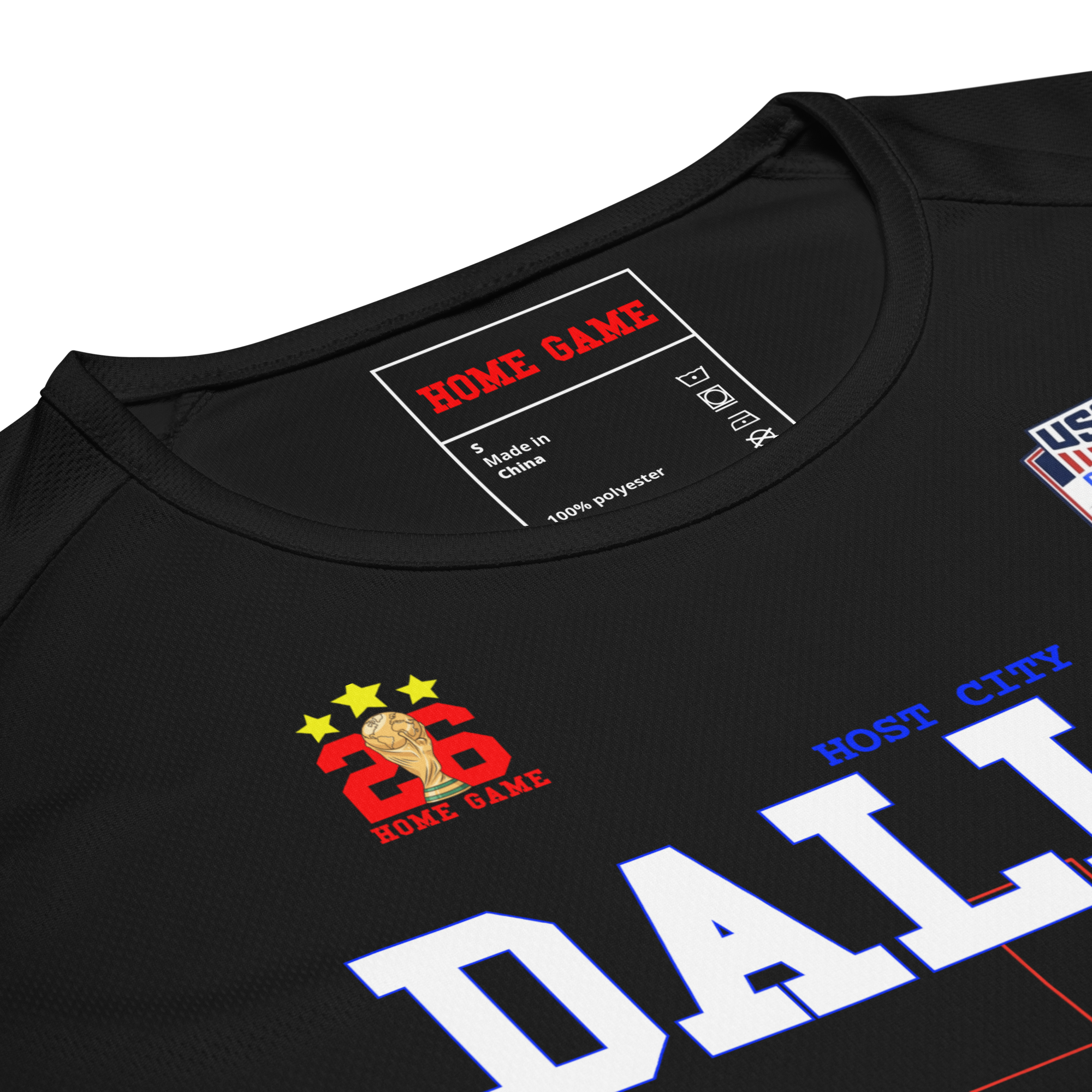 DALLAS Host City 2026 Streetwear Soccer Jersey