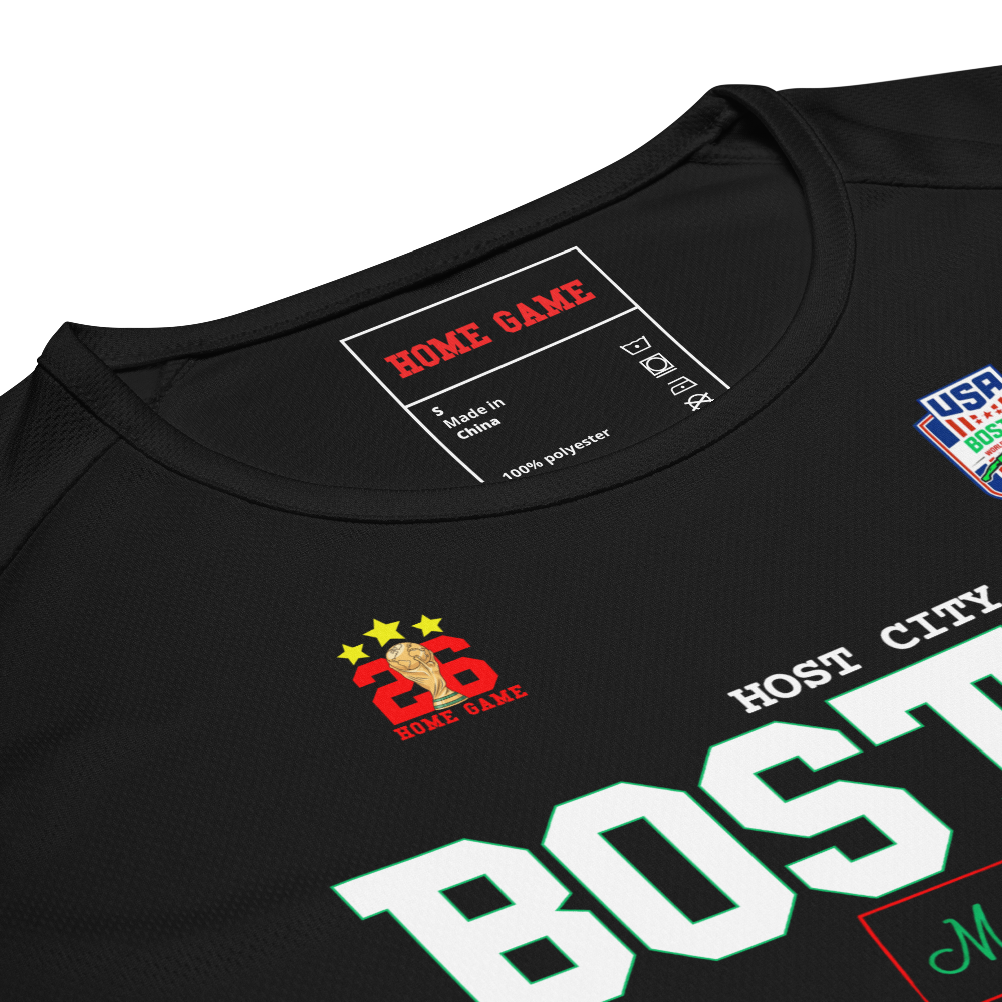 BOSTON Host City 2026 Streetwear Soccer Jersey