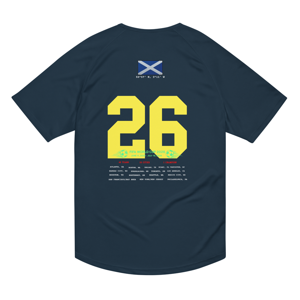 SCOTLAND 2026 World Cup Streetwear Soccer Jersey