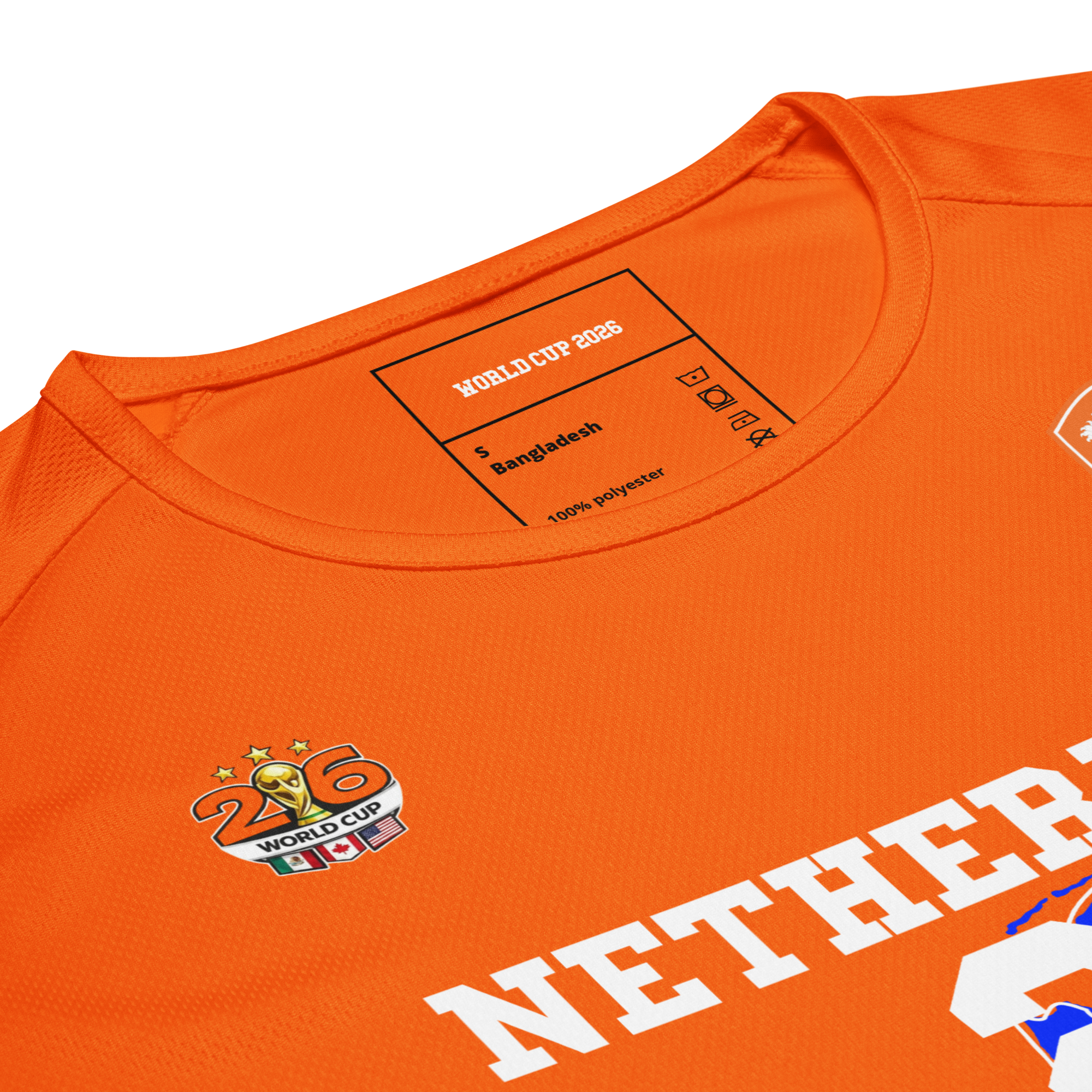 NETHERLANDS 2026 World Cup Streetwear Soccer Jersey