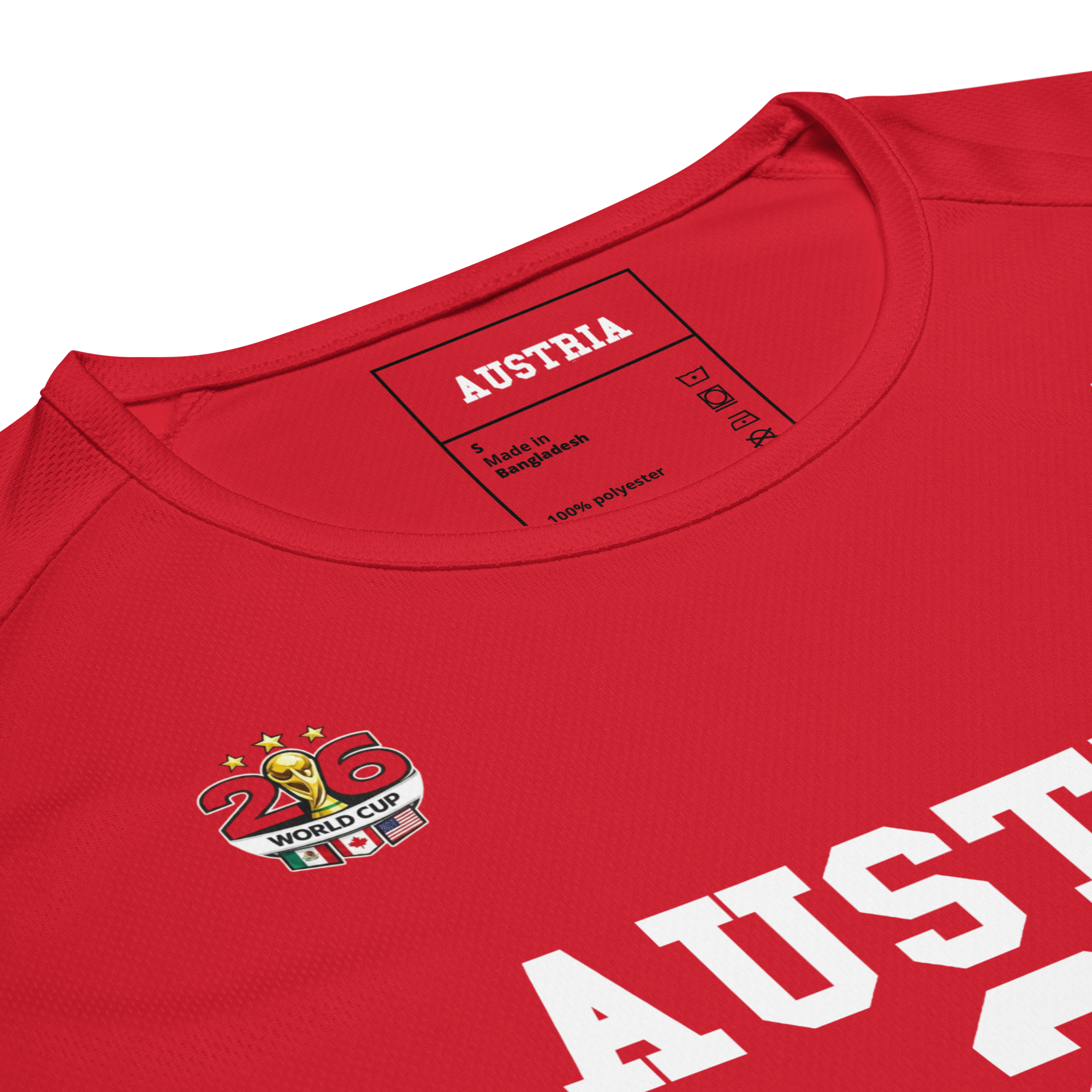 AUSTRIA 2026 World Cup Streetwear Soccer Jersey