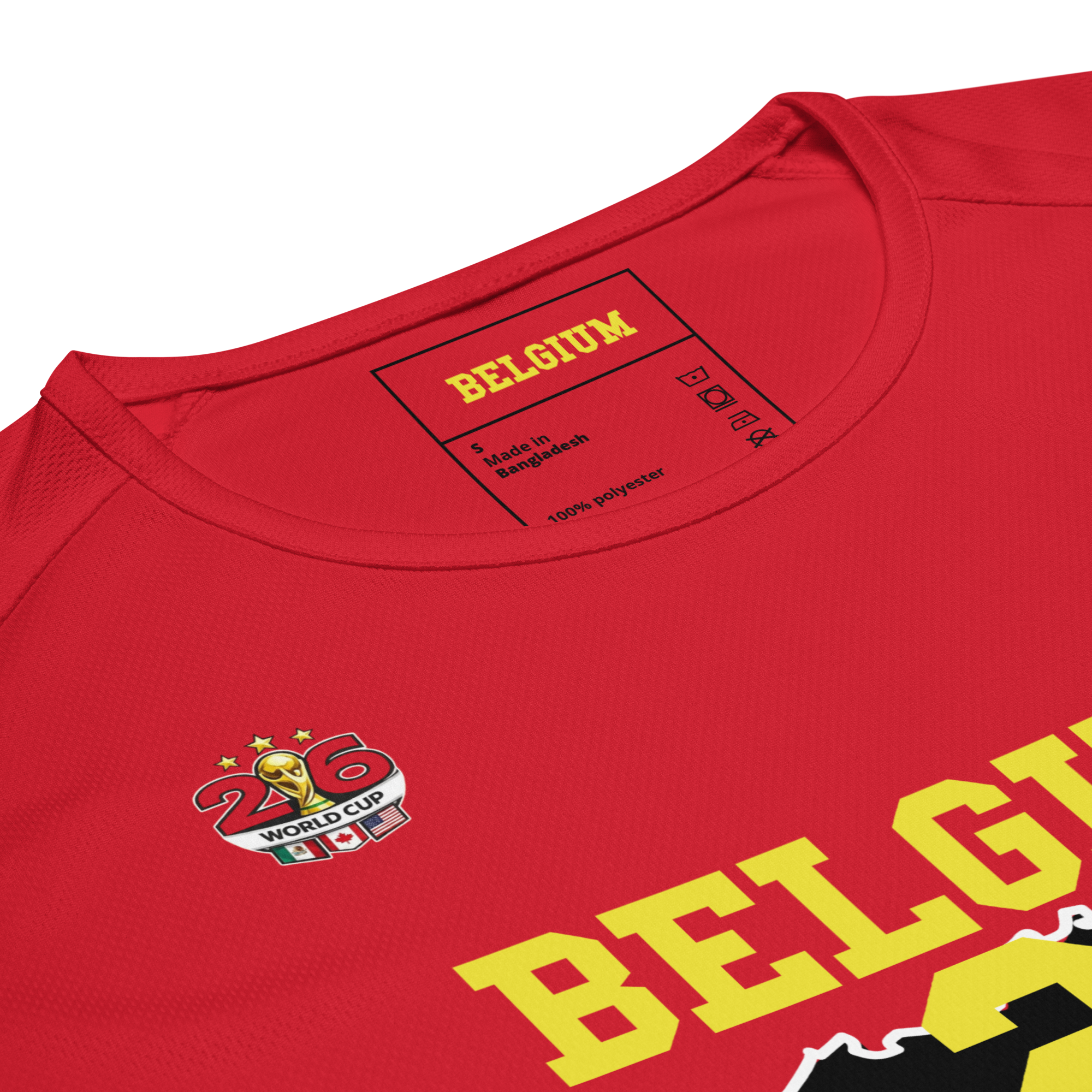 BELGIUM 2026 World Cup Streetwear Soccer Jersey