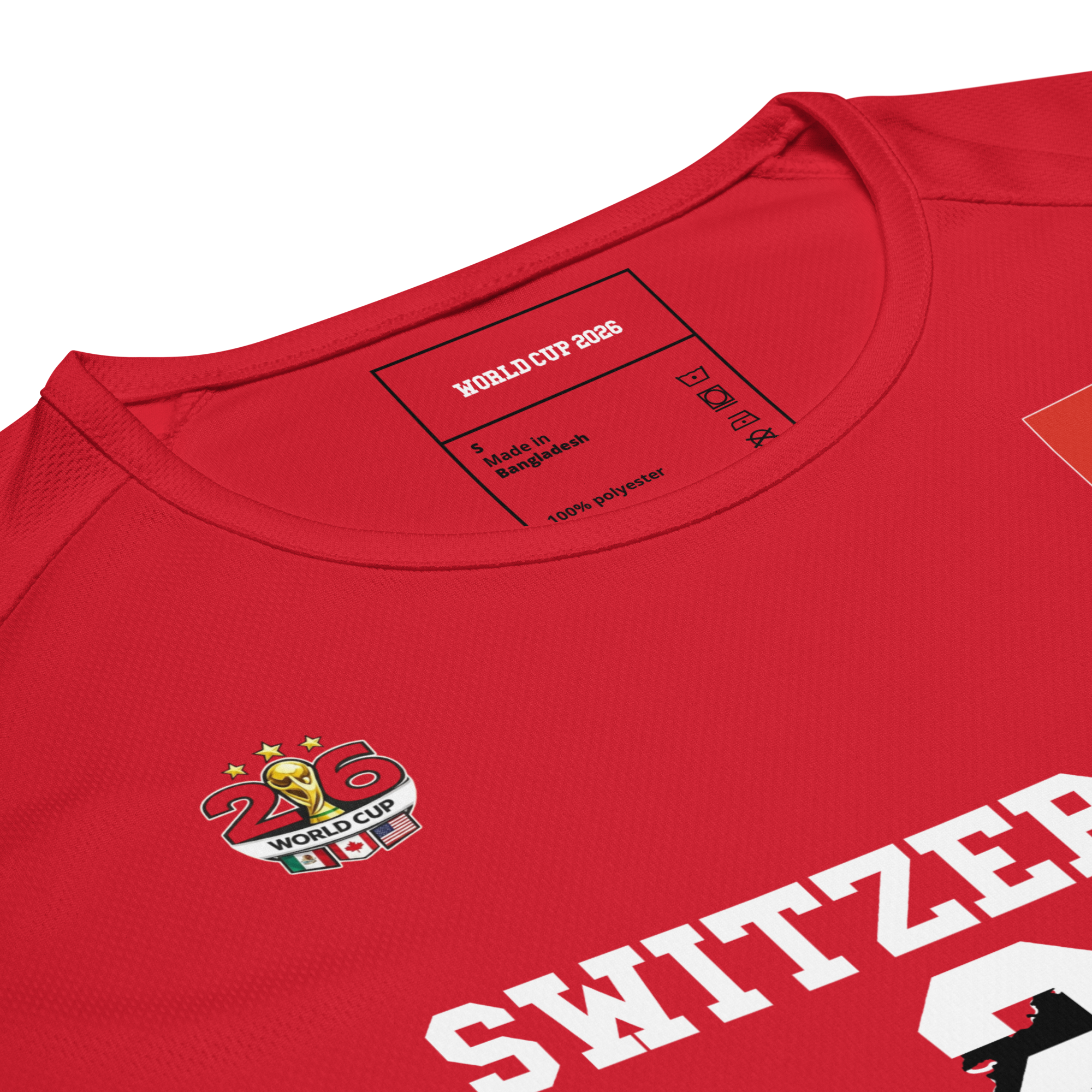 SWITZERLAND 2026 World Cup Streetwear Soccer Jersey