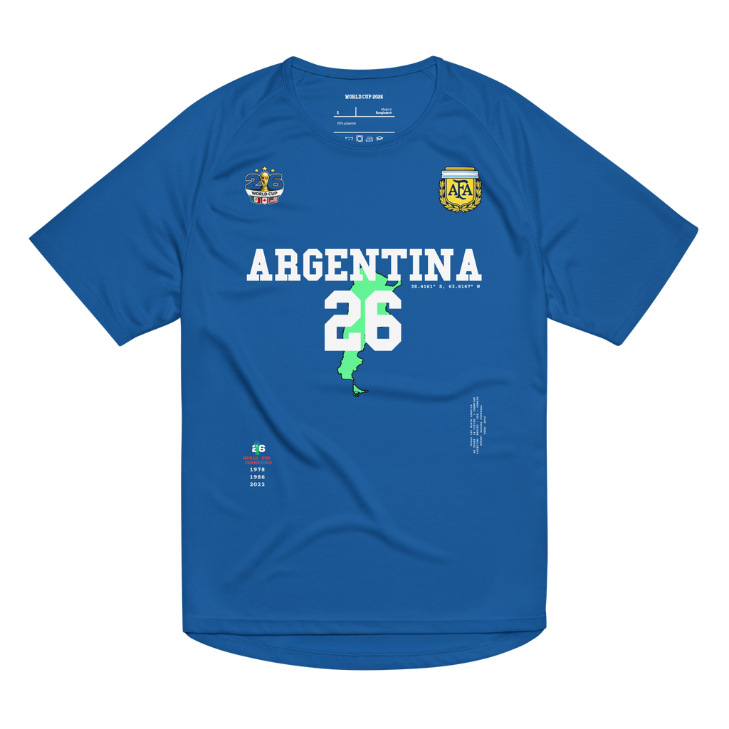 Argentina 2026 World Cup 2026 Streetwear Soccer Jersey