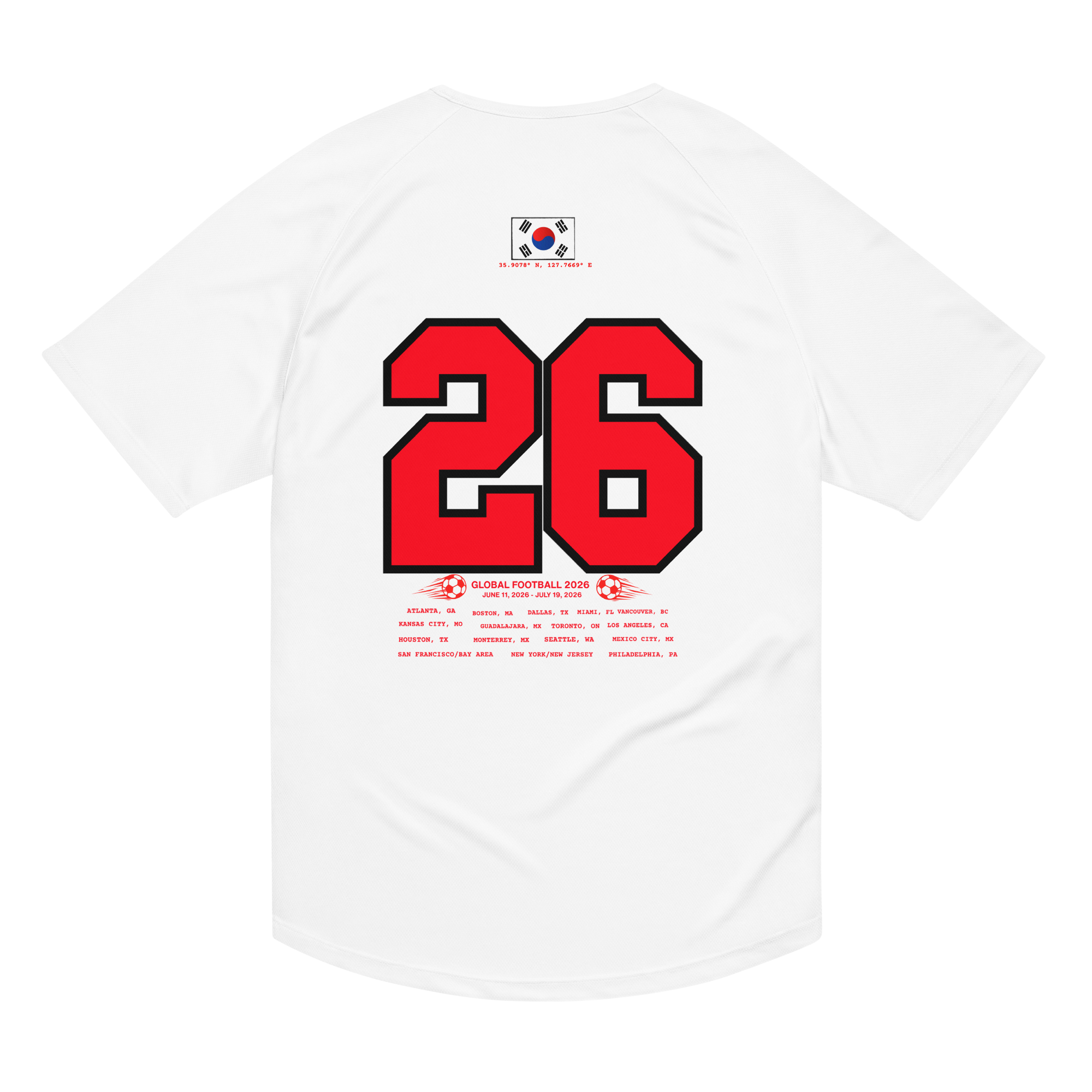 South Korea 2026 Streetwear Soccer Jersey