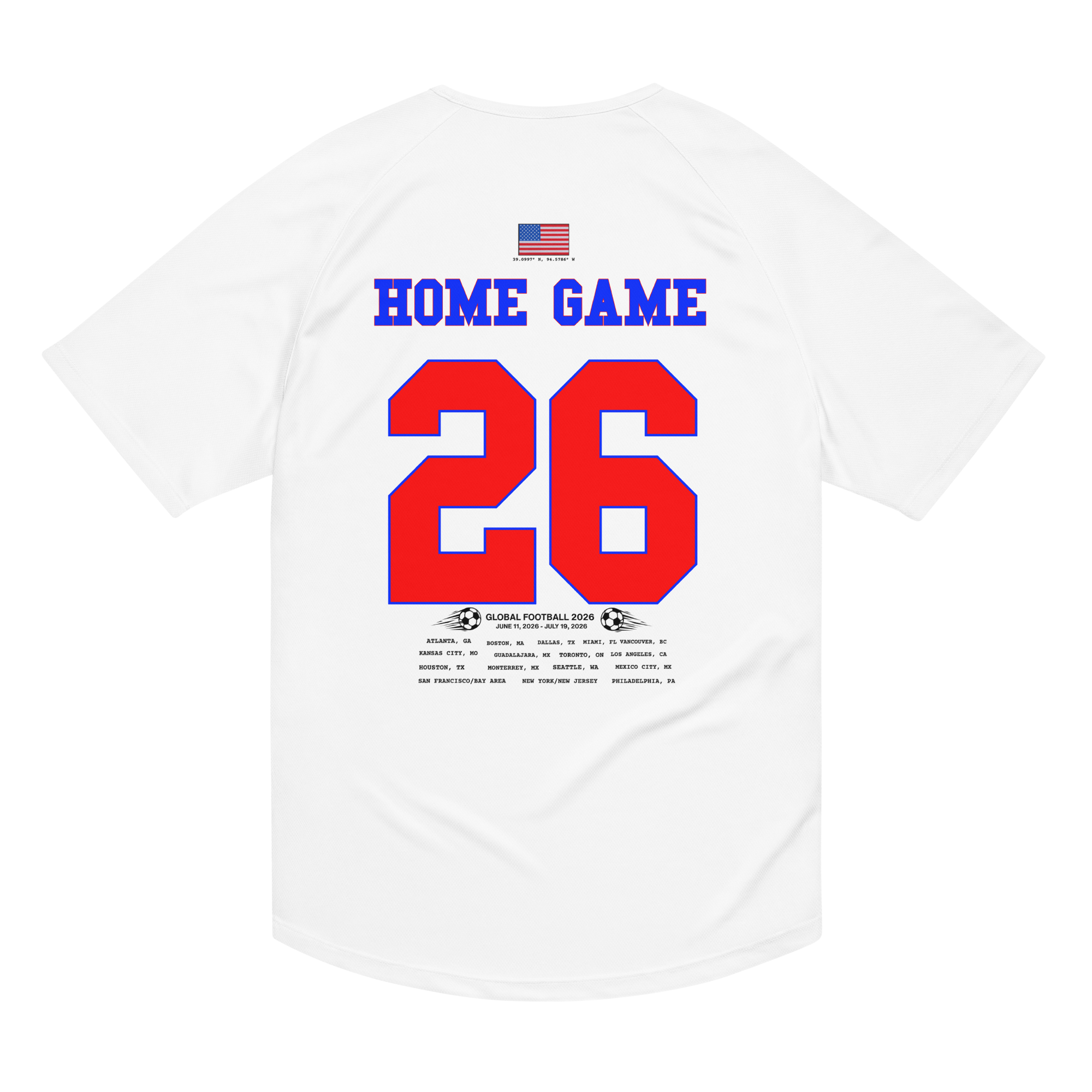 Kansas City Host City 2026 Streetwear Soccer Jersey