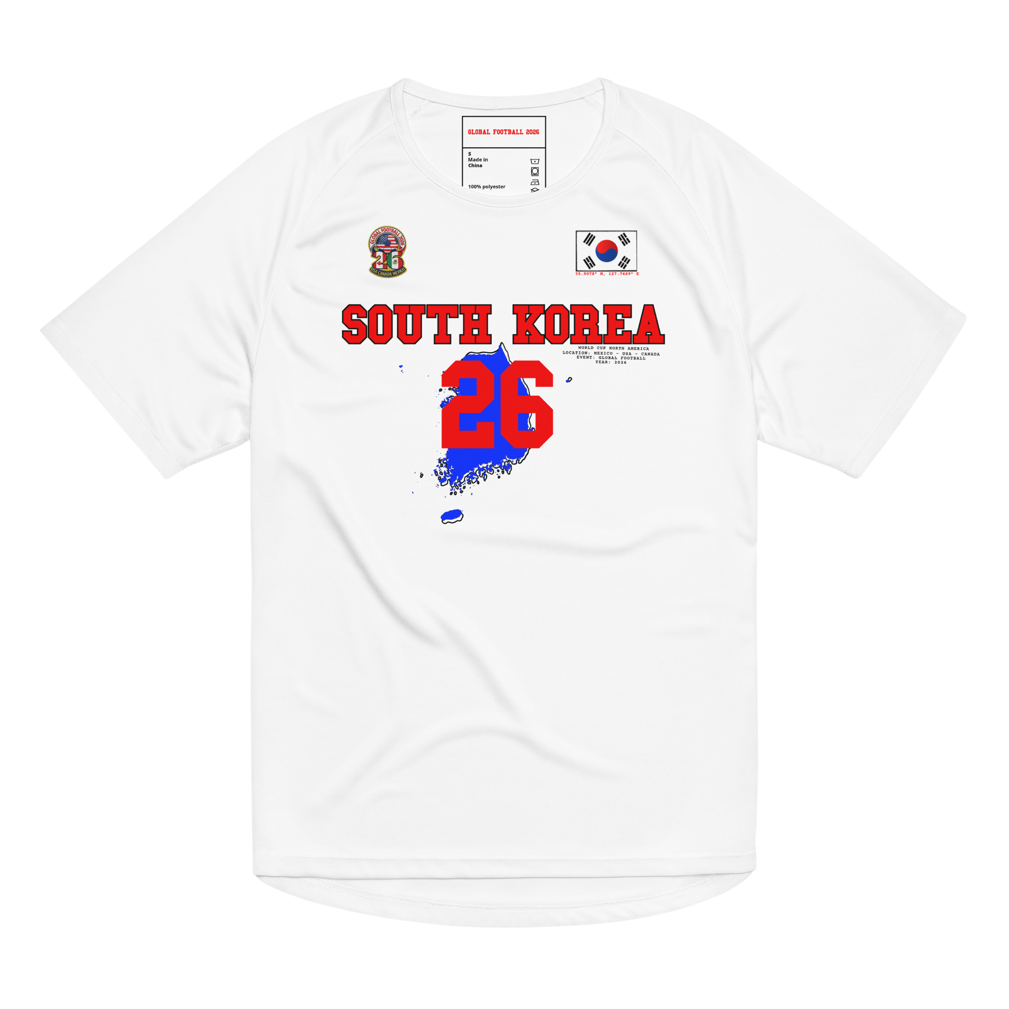 South Korea 2026 Streetwear Soccer Jersey