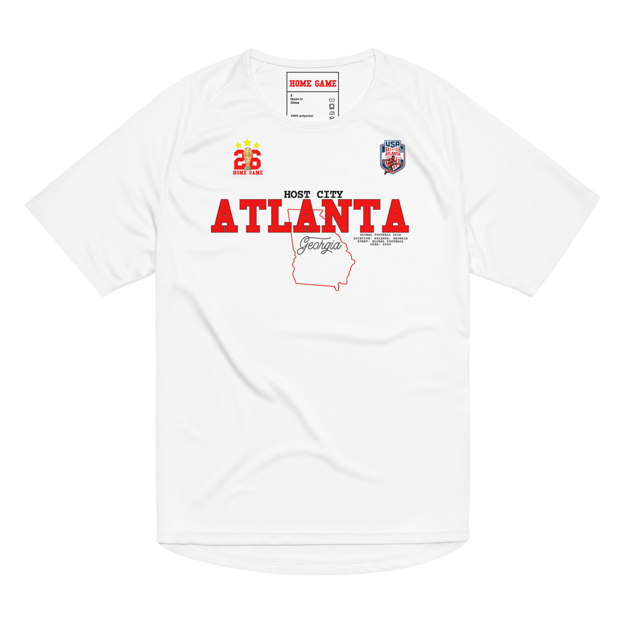 ATLANTA Host City 2026 Streetwear Soccer Jersey