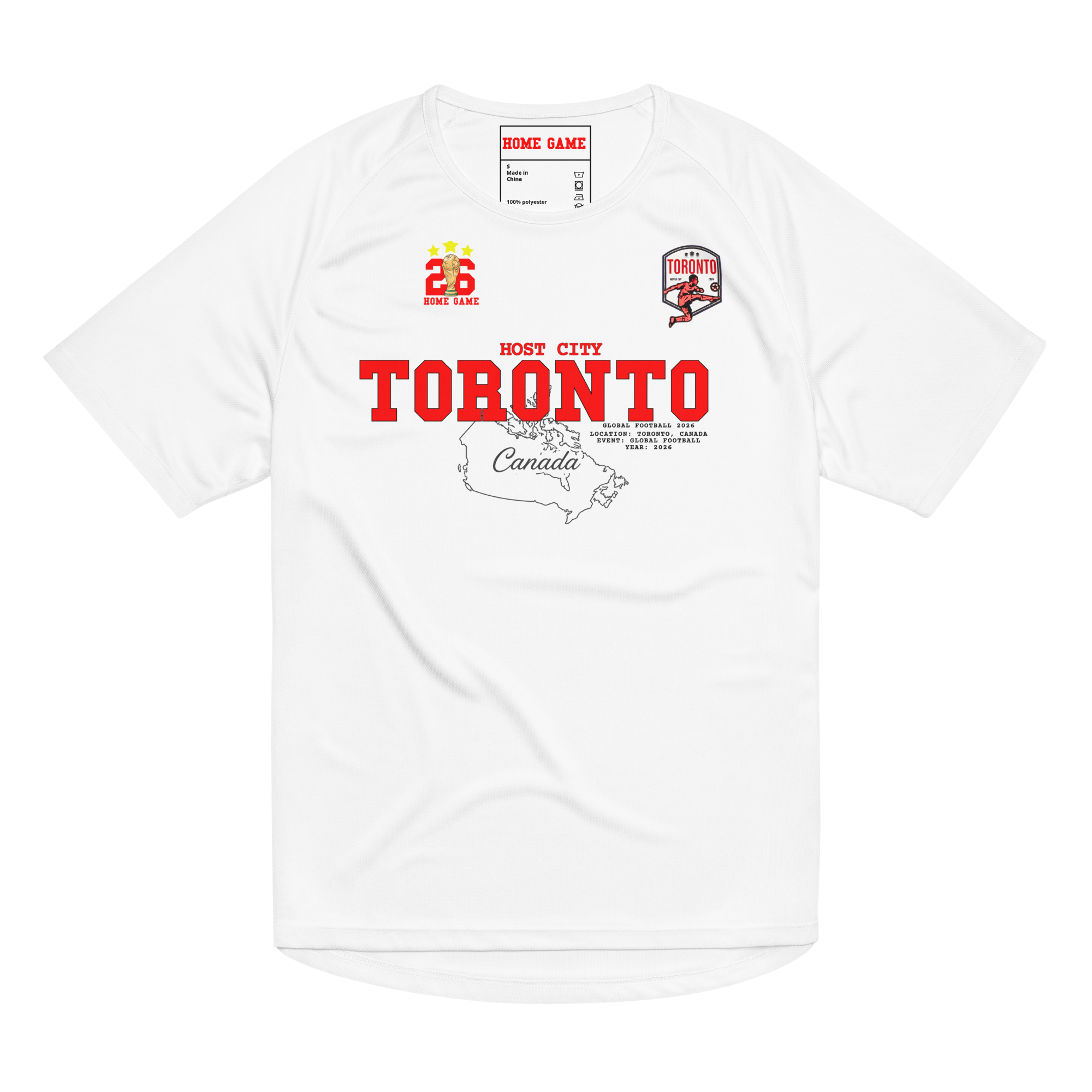 TORONTO 2026 Host City Streetwear Soccer Jersey