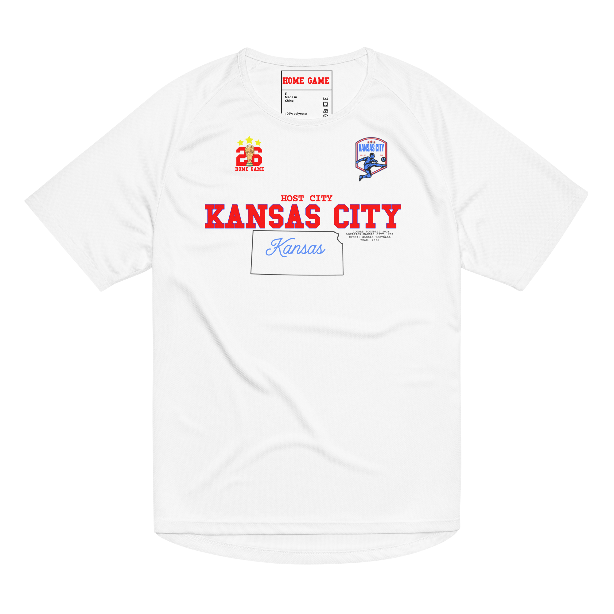 Kansas City Host City 2026 Streetwear Soccer Jersey