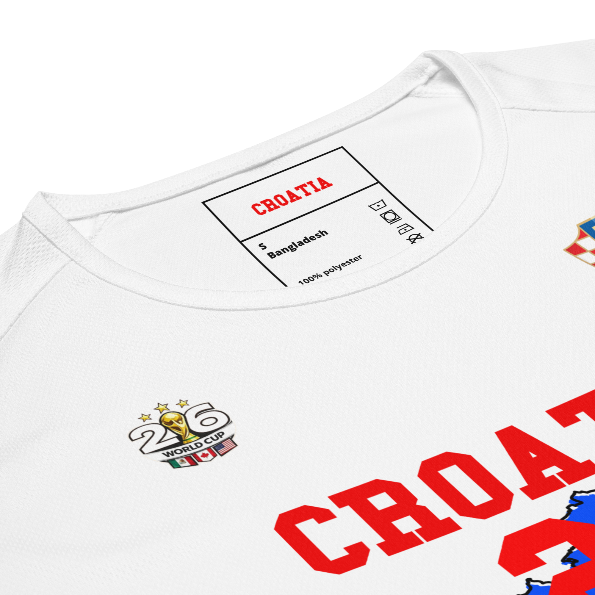 CROATIA 2026 World Cup Streetwear Soccer Jersey